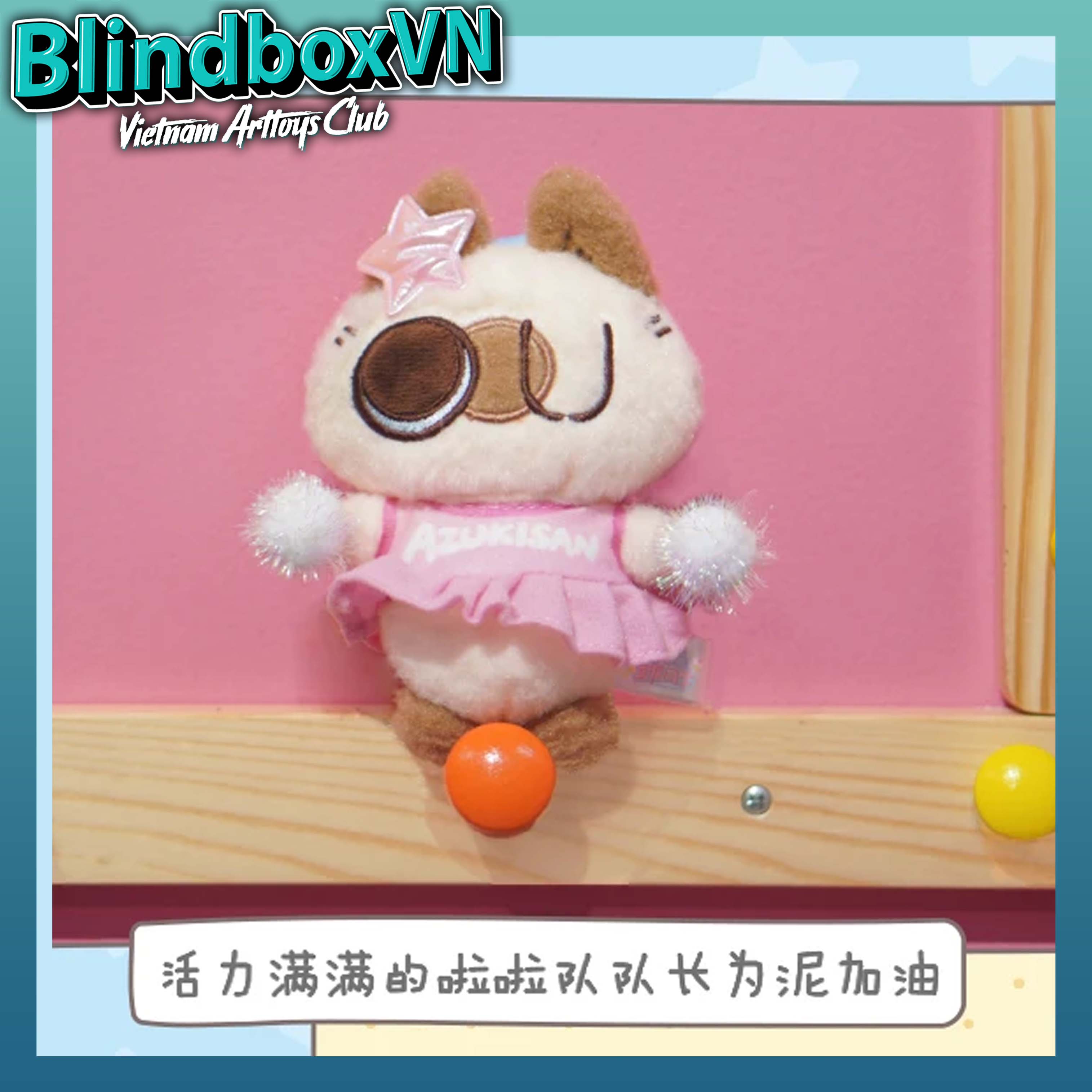 Blindbox Azukisan Campus Series- Plush Pendant Series