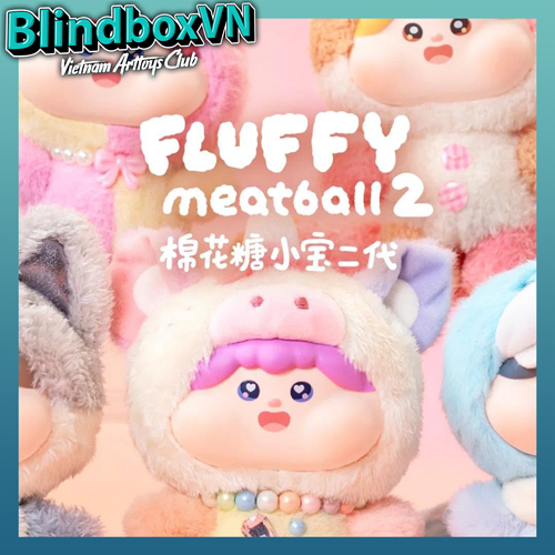 Fluffy Meatball Version 2 Blind Box Series