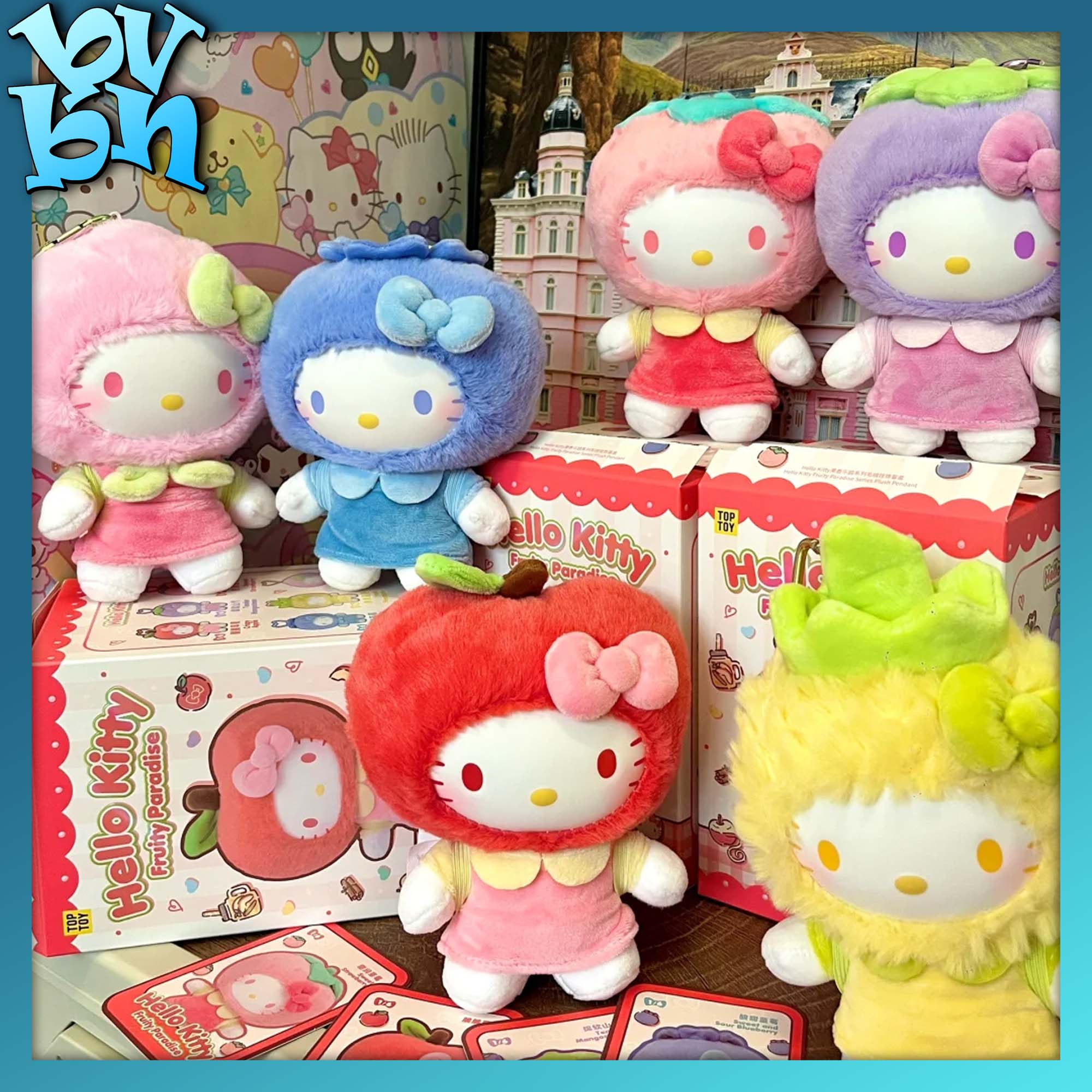 Hello Kitty Fruity Paradise Blindbox TOPTOY Series