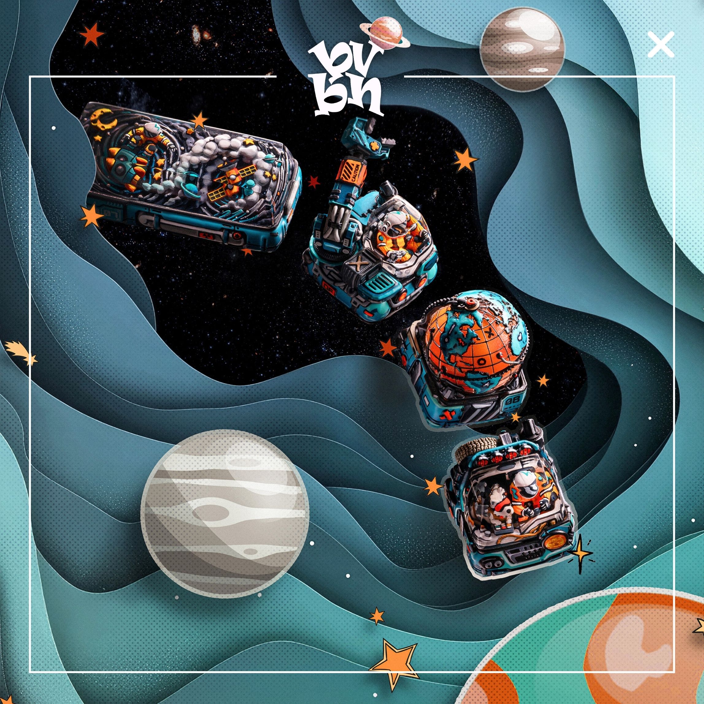 Astrovert : Adventure of Worlds Keycap
