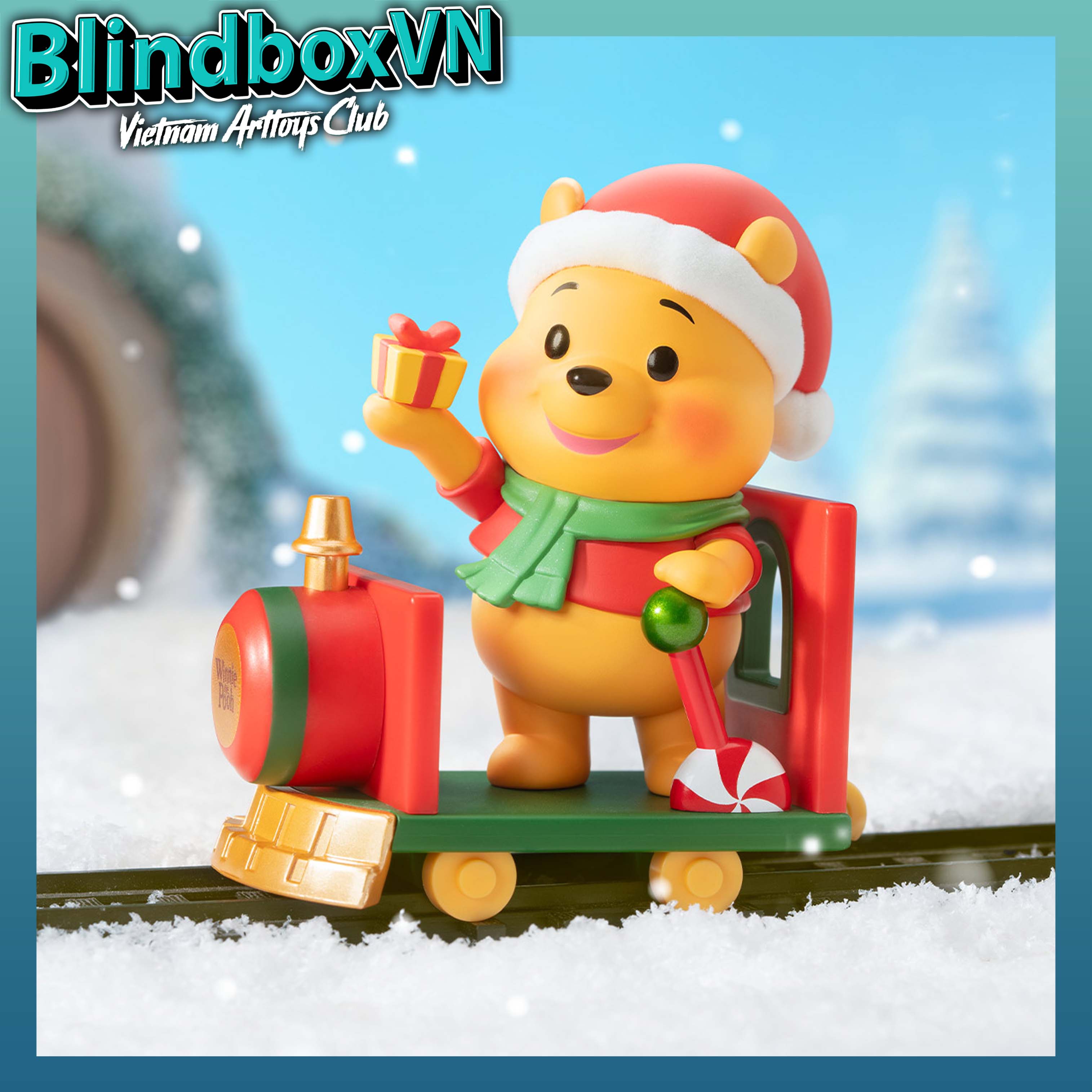 Disney Winnie the Pooh Gift Giving Series Figures Blind Box POPMART