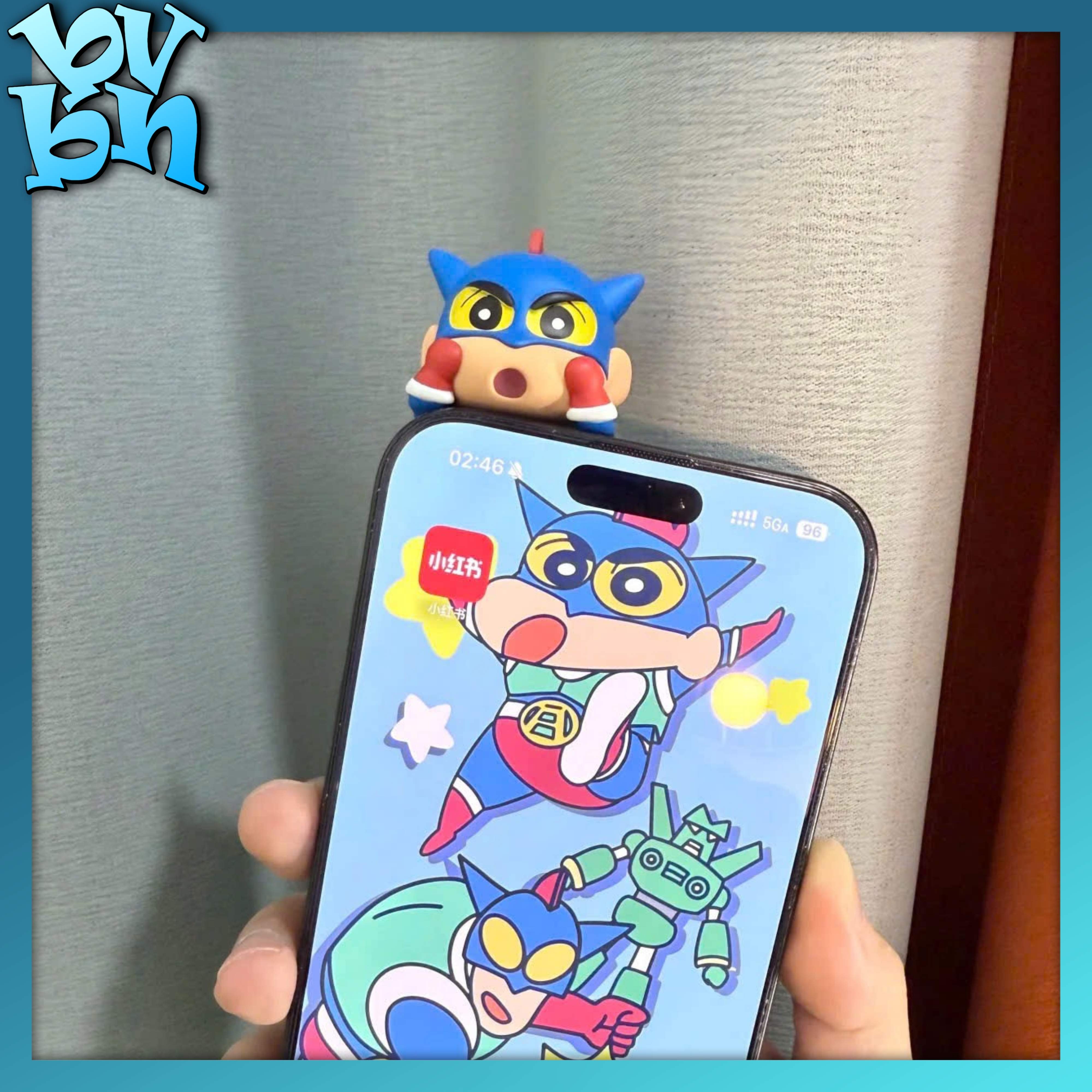 Crayon Shin-chan Screen Papa Mini Figure Blindbox Series