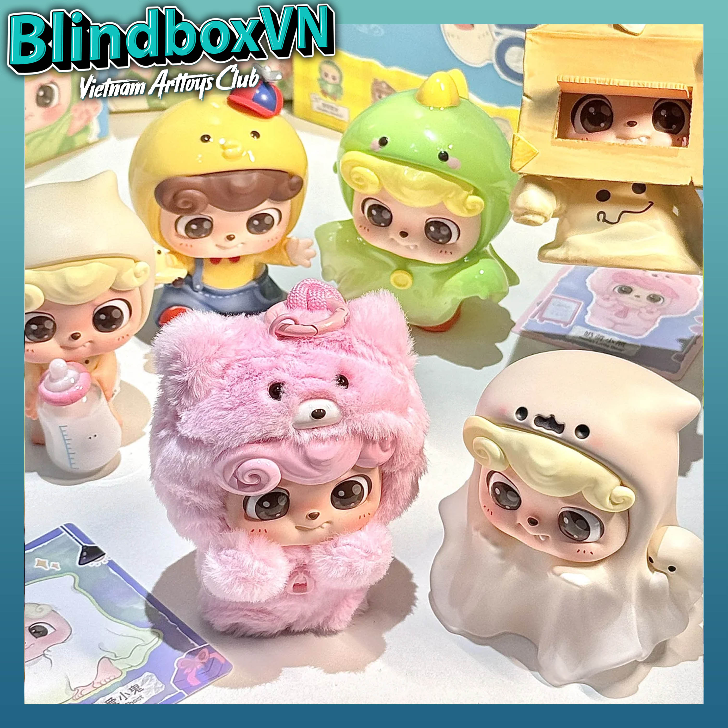 Blindbox Q.kid Be Your Q Baby