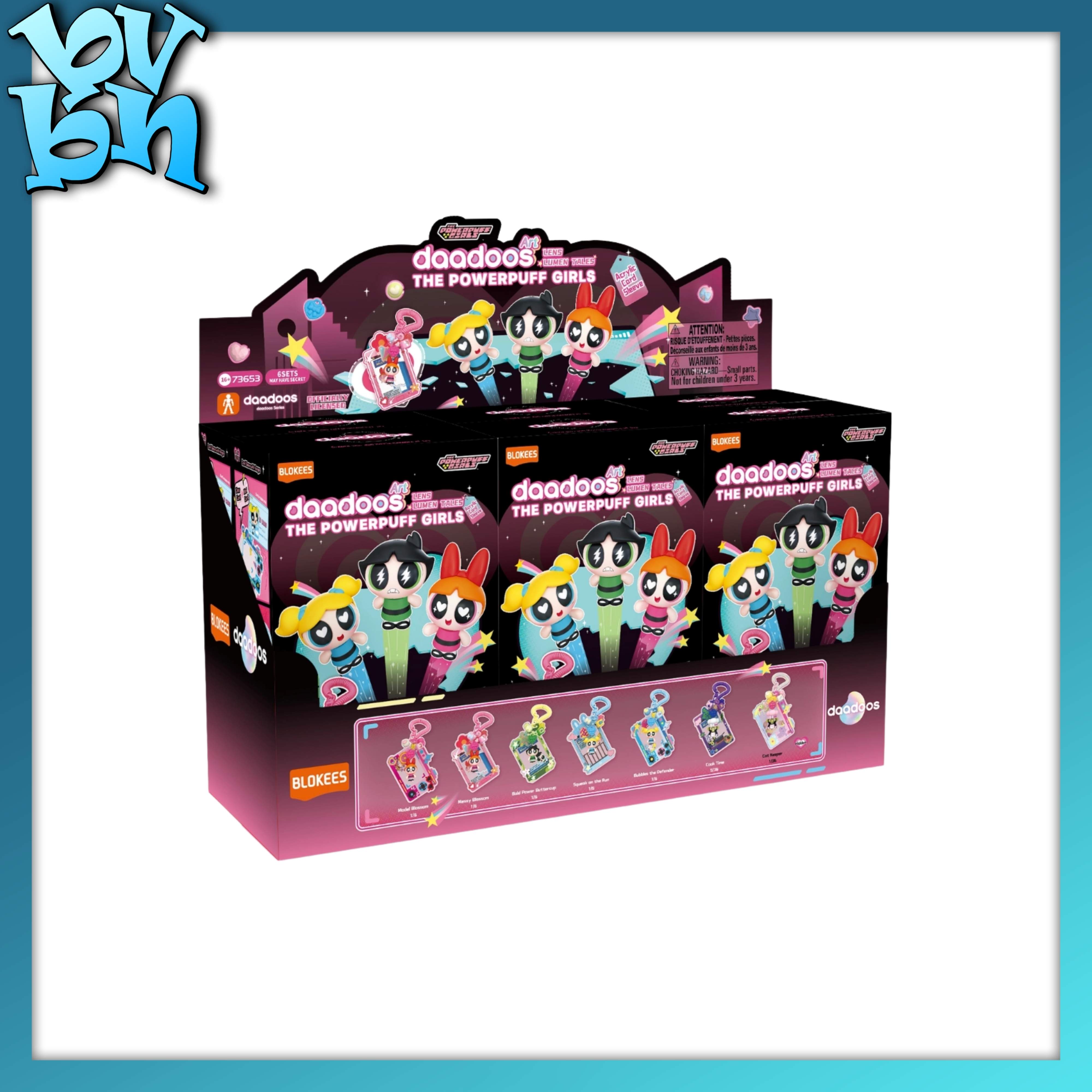 Đựng Card Keychain The Powerpuff Girls Daadoos ART Series 01 Lens Lumen Tales Blokees