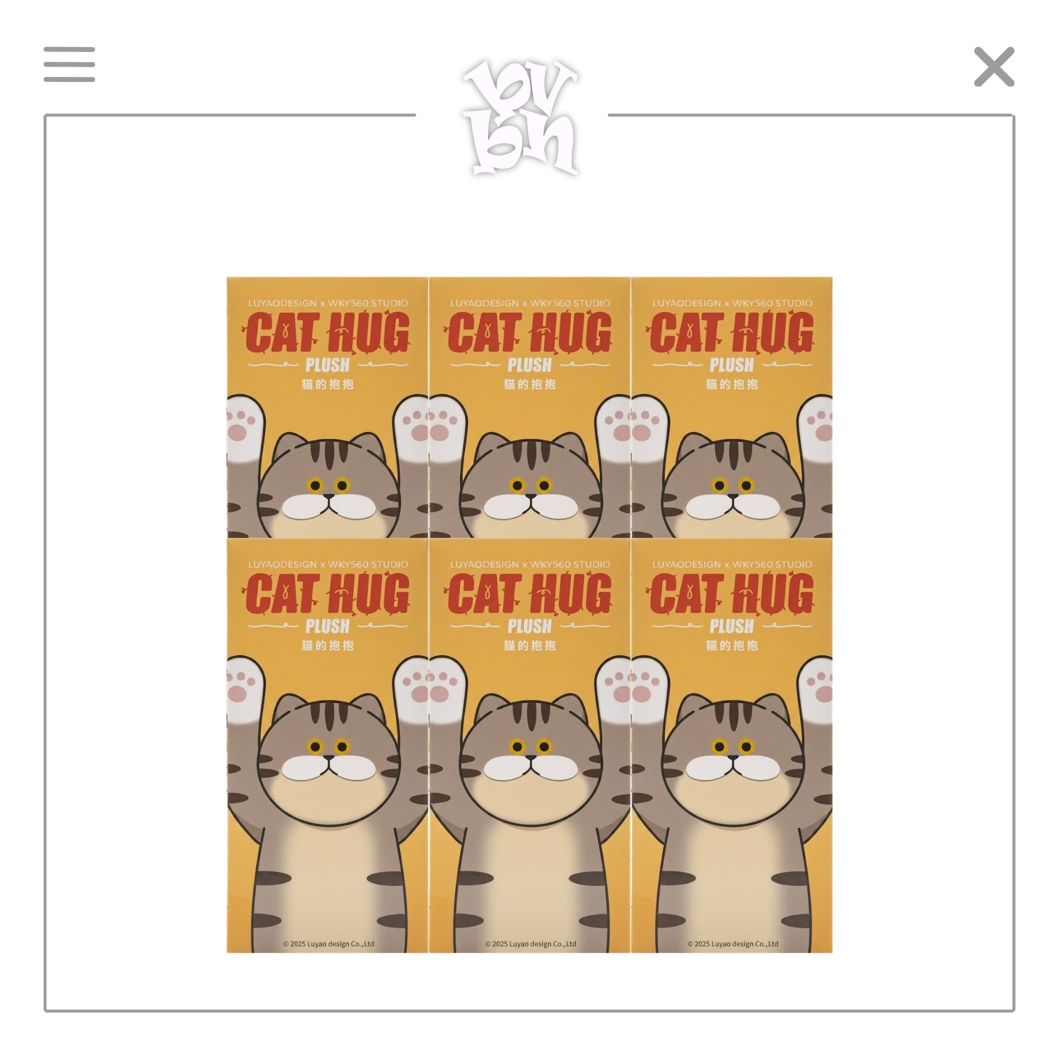 Cat's Hug Plush Doll Blind Box Series