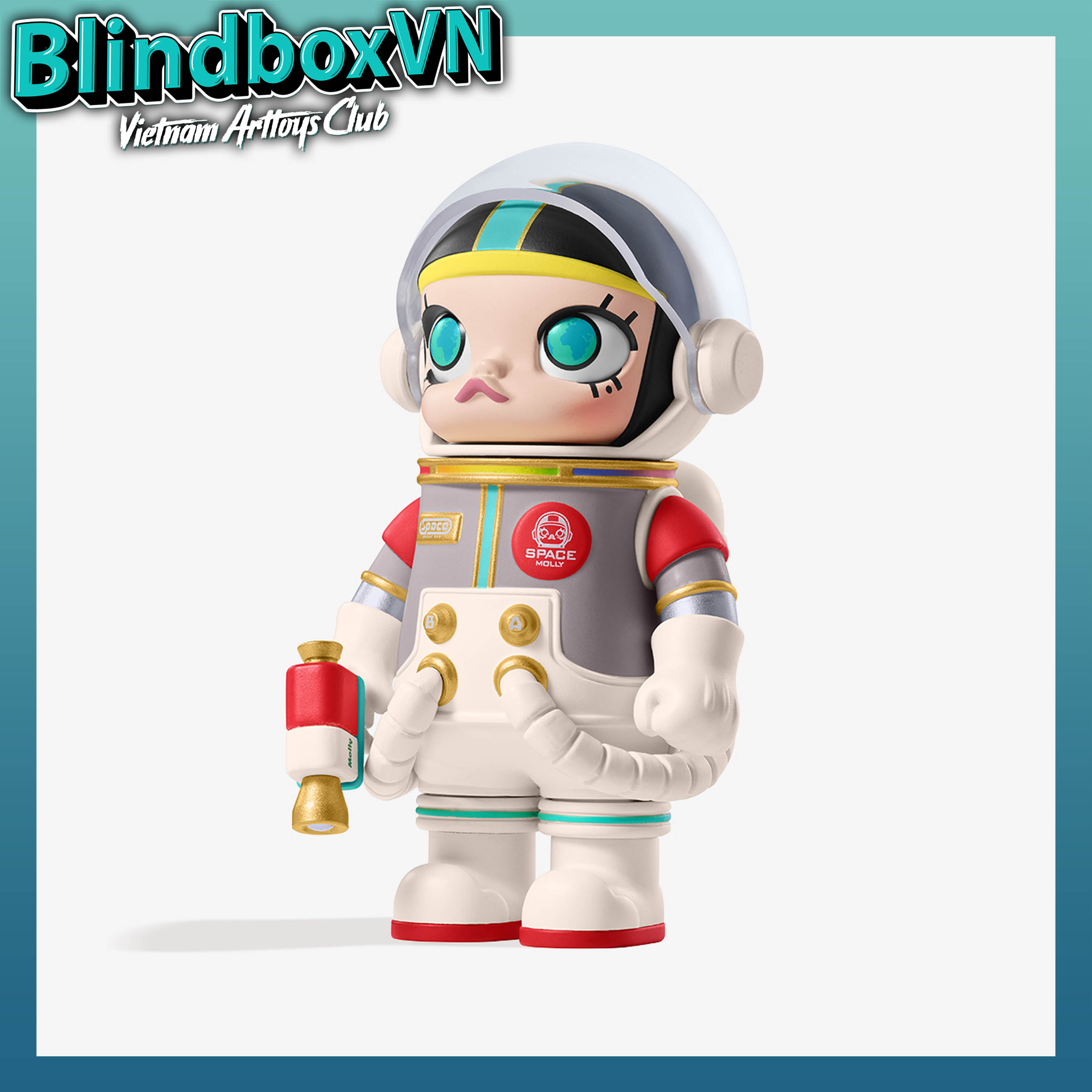 Mega Space Molly 100% Anniversario Serie 4 – Action Figure PVC – Scatola Aperta Per Identificazione - Foto 1