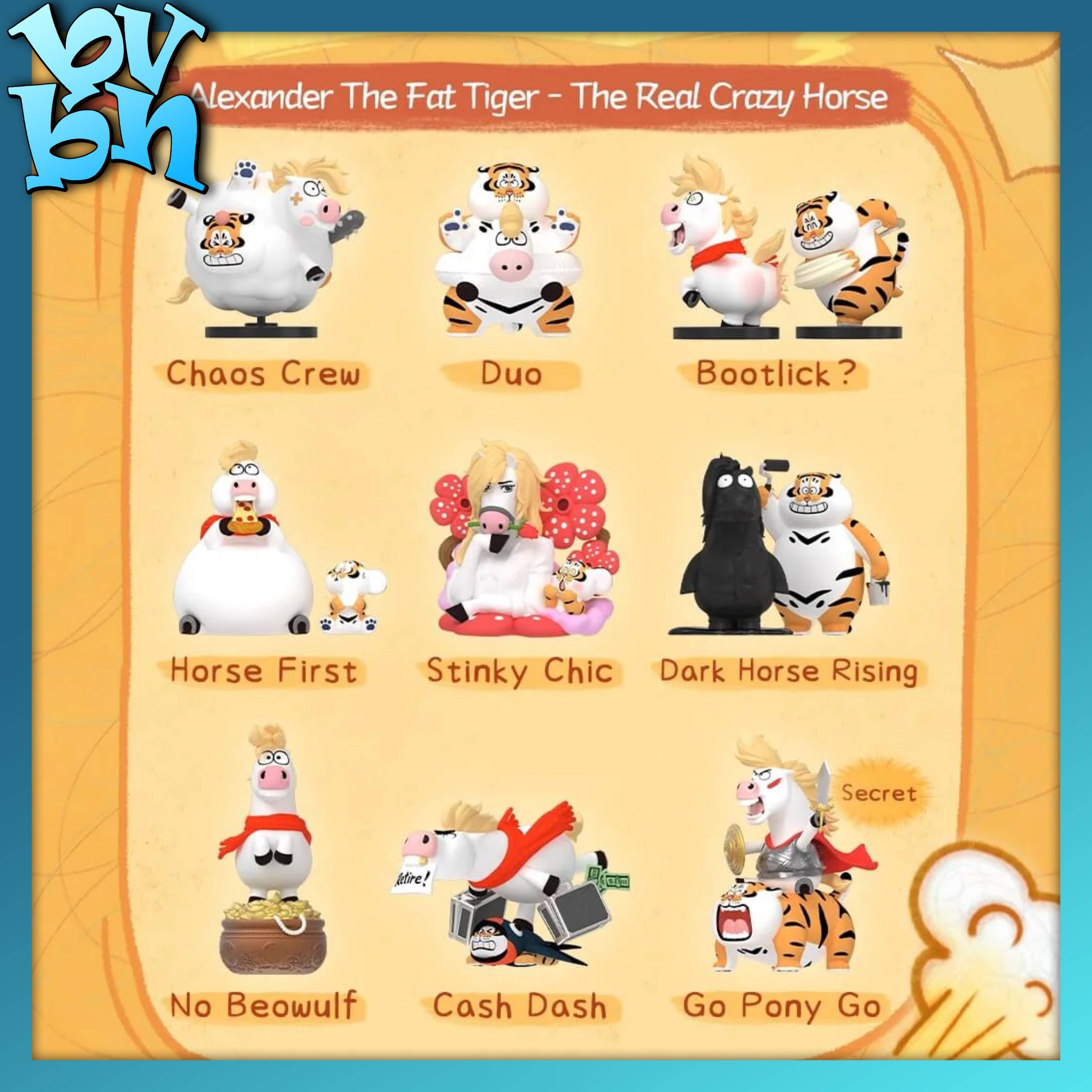 Alexander The Fat Tiger -  The Real Crazy Horse