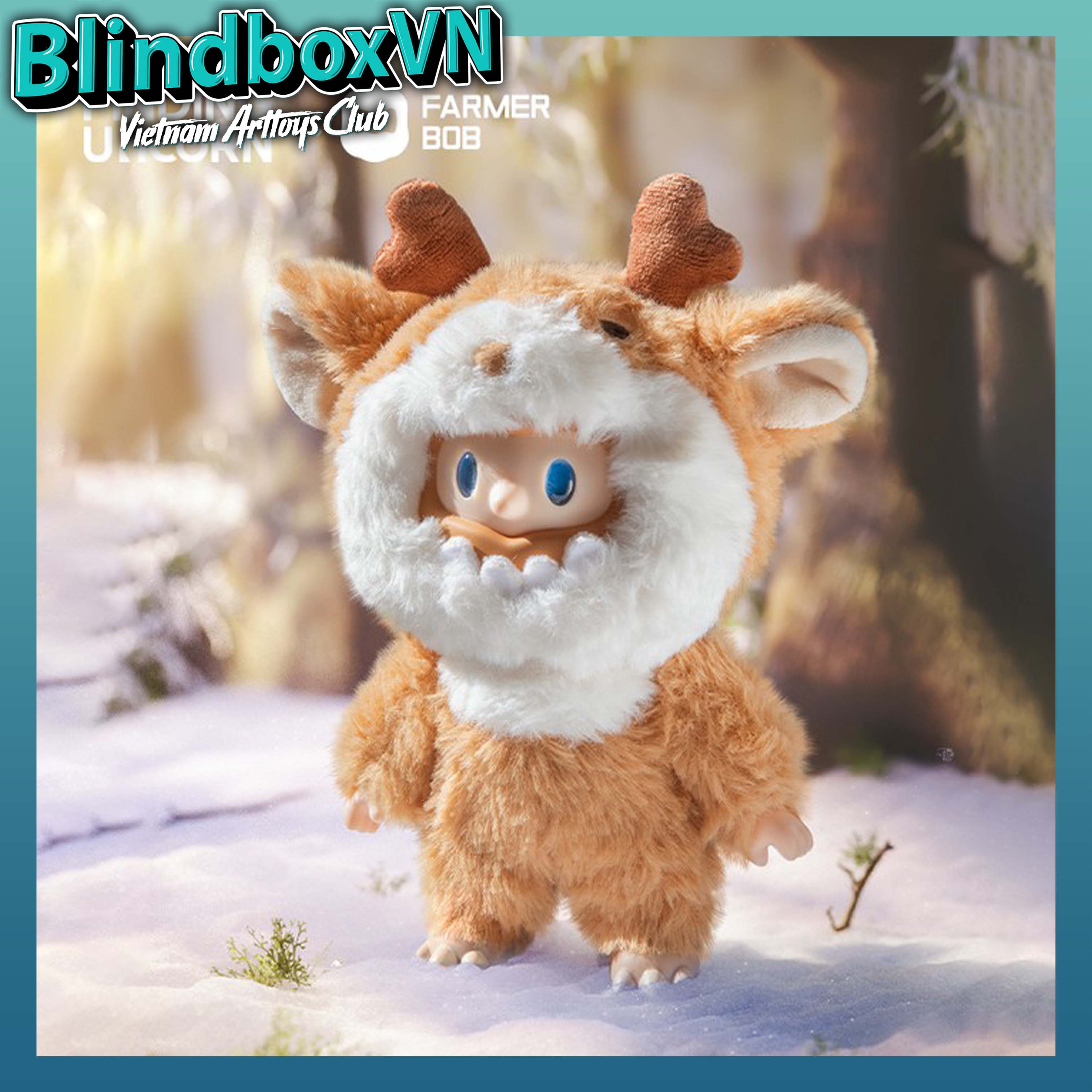 Farmer Bob Ani Monster Plush Doll Blindbox Finding Unicon