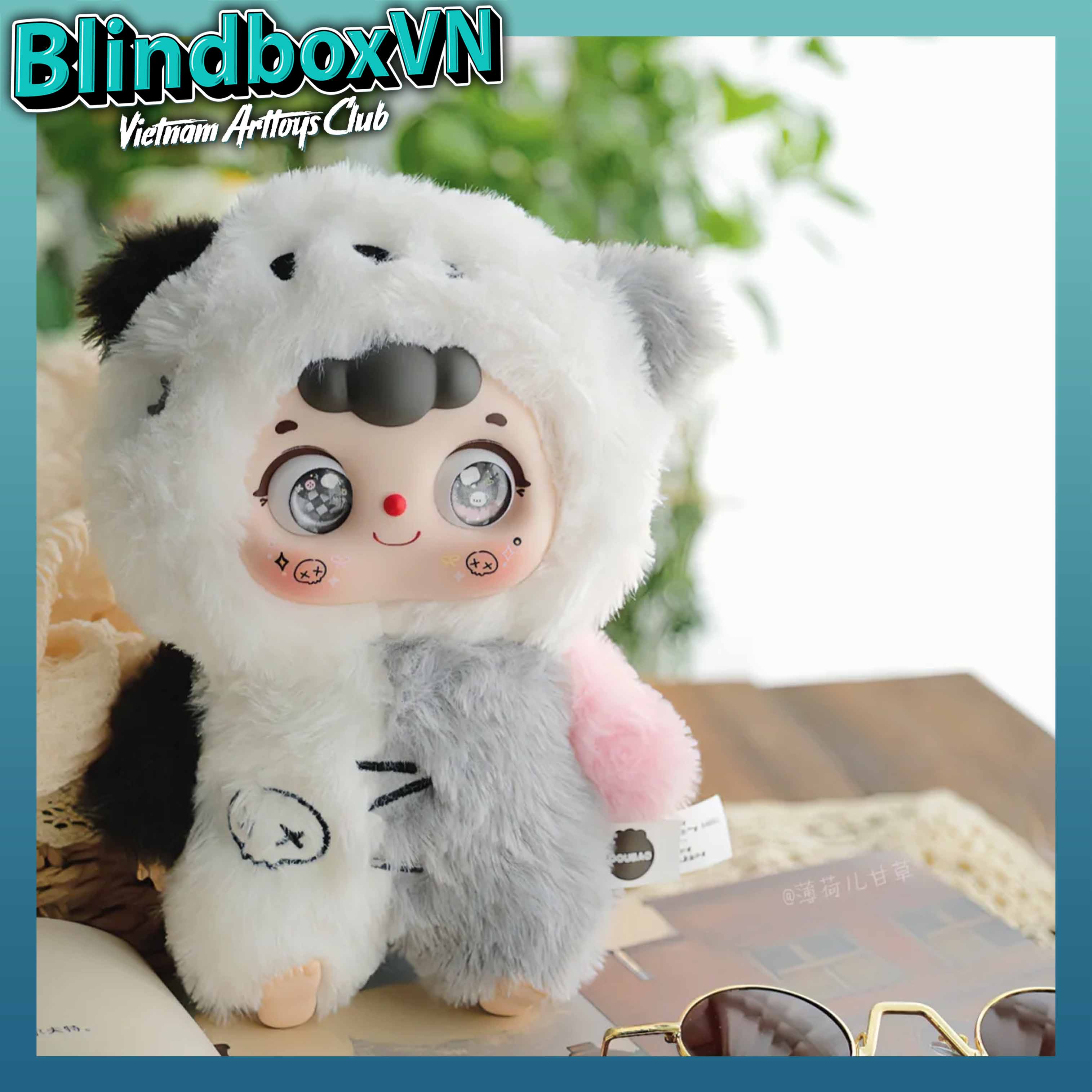 Blindbox Doubao Y2K Millennial Party Plush Pendant Series
