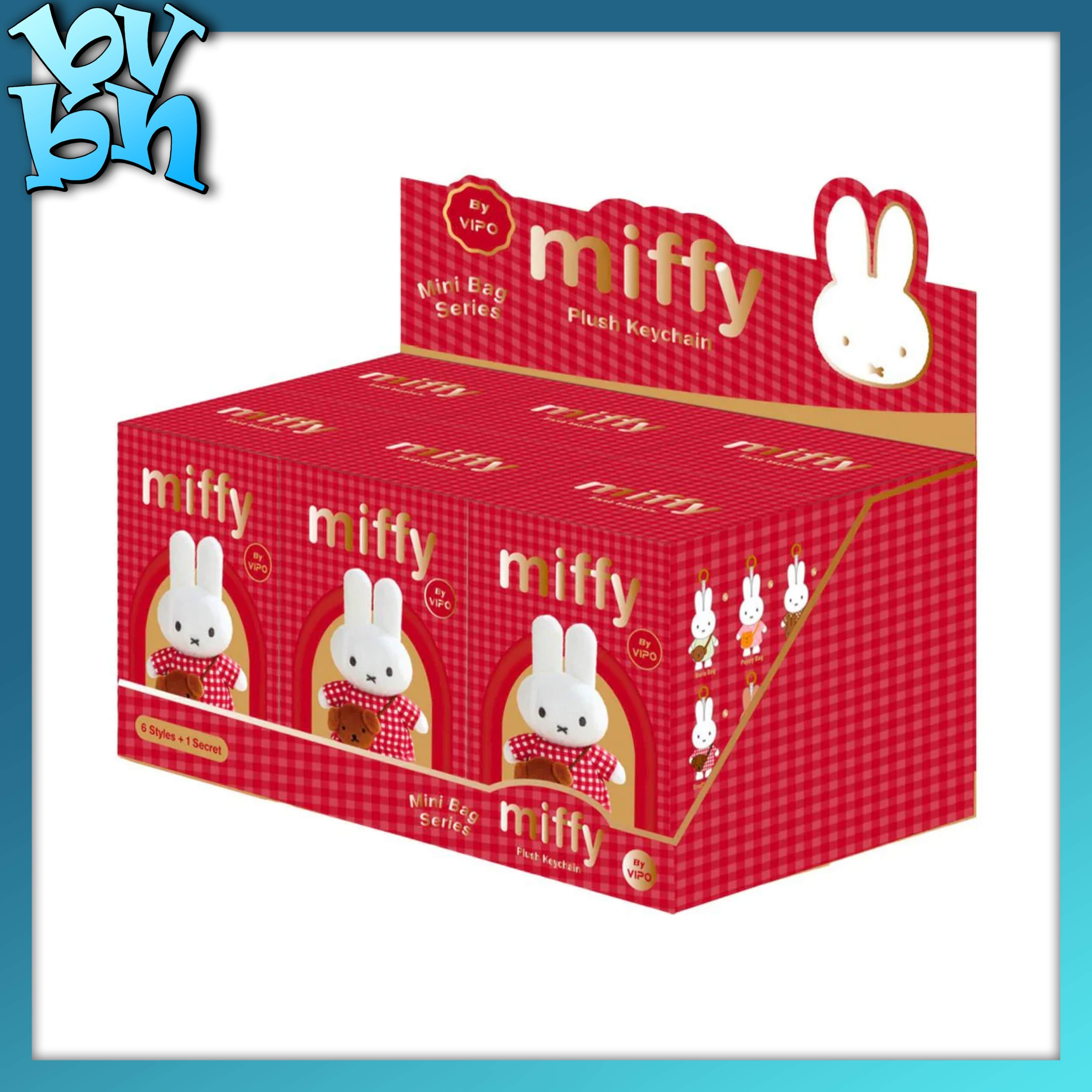 Miffy Rabbit Travel Plush Keychain Blindbox Series