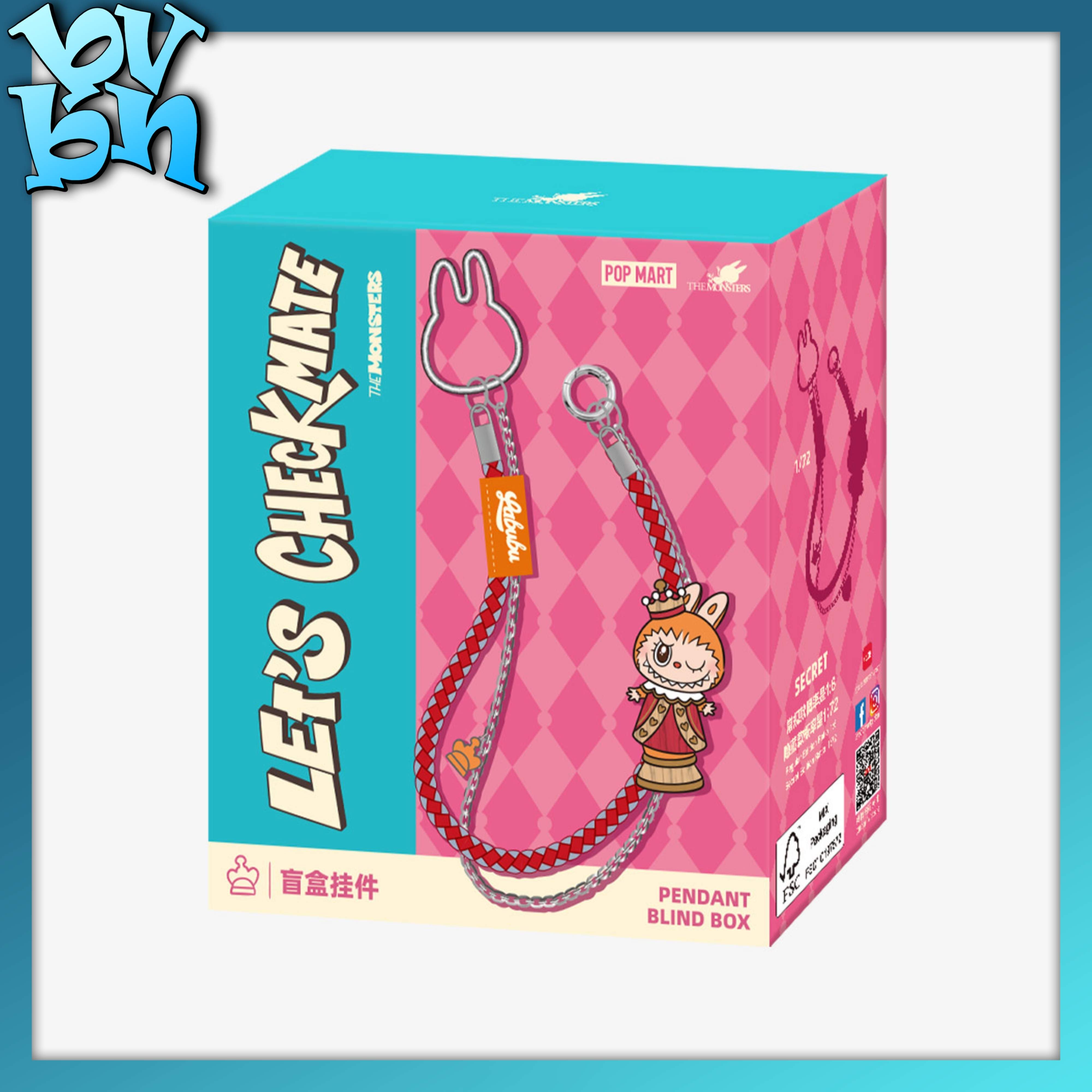THE MONSTERS Let's Checkmate Series- Pendant Blind Box