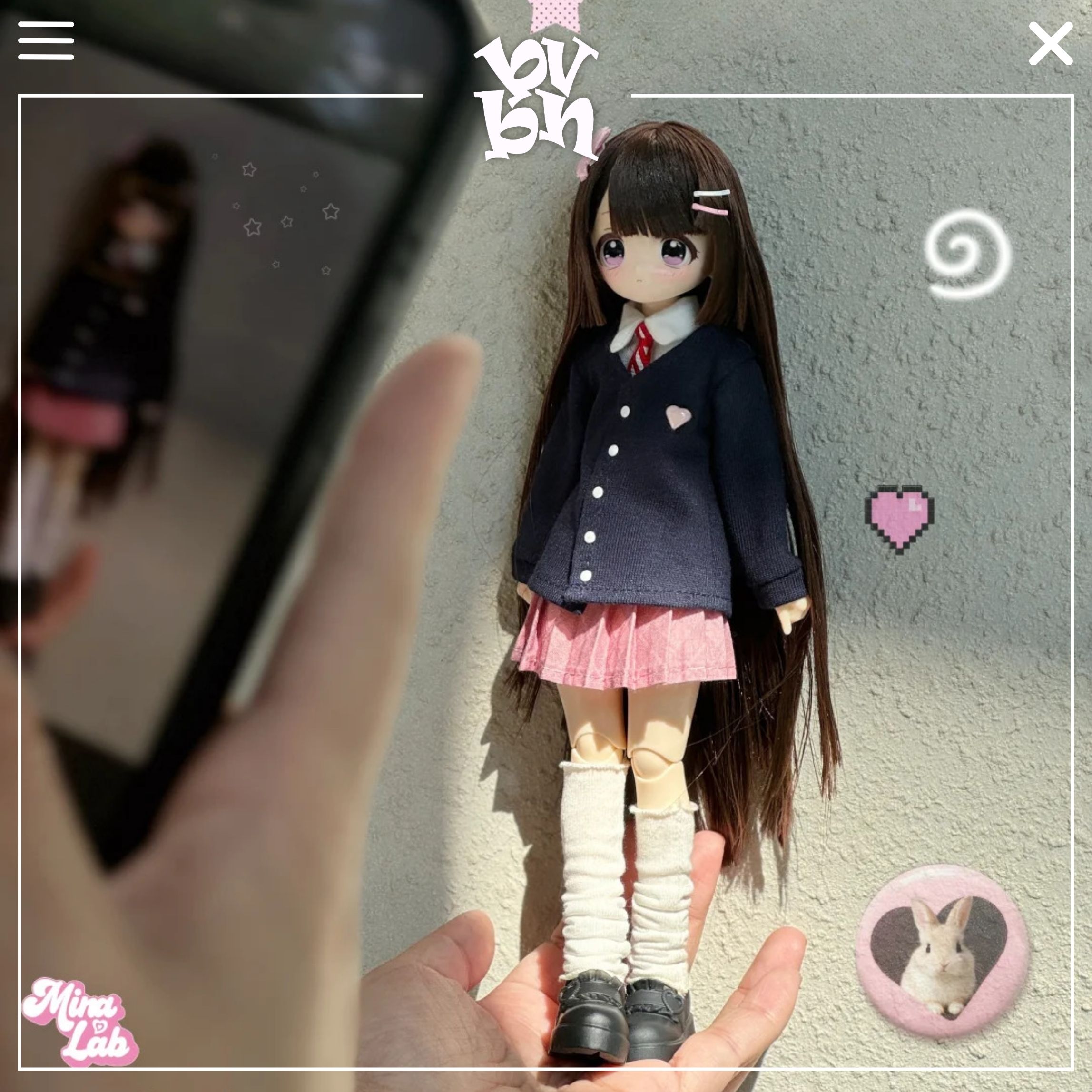 Miralab Dont Touch My Bangs Series BJD Doll Blindbox Series