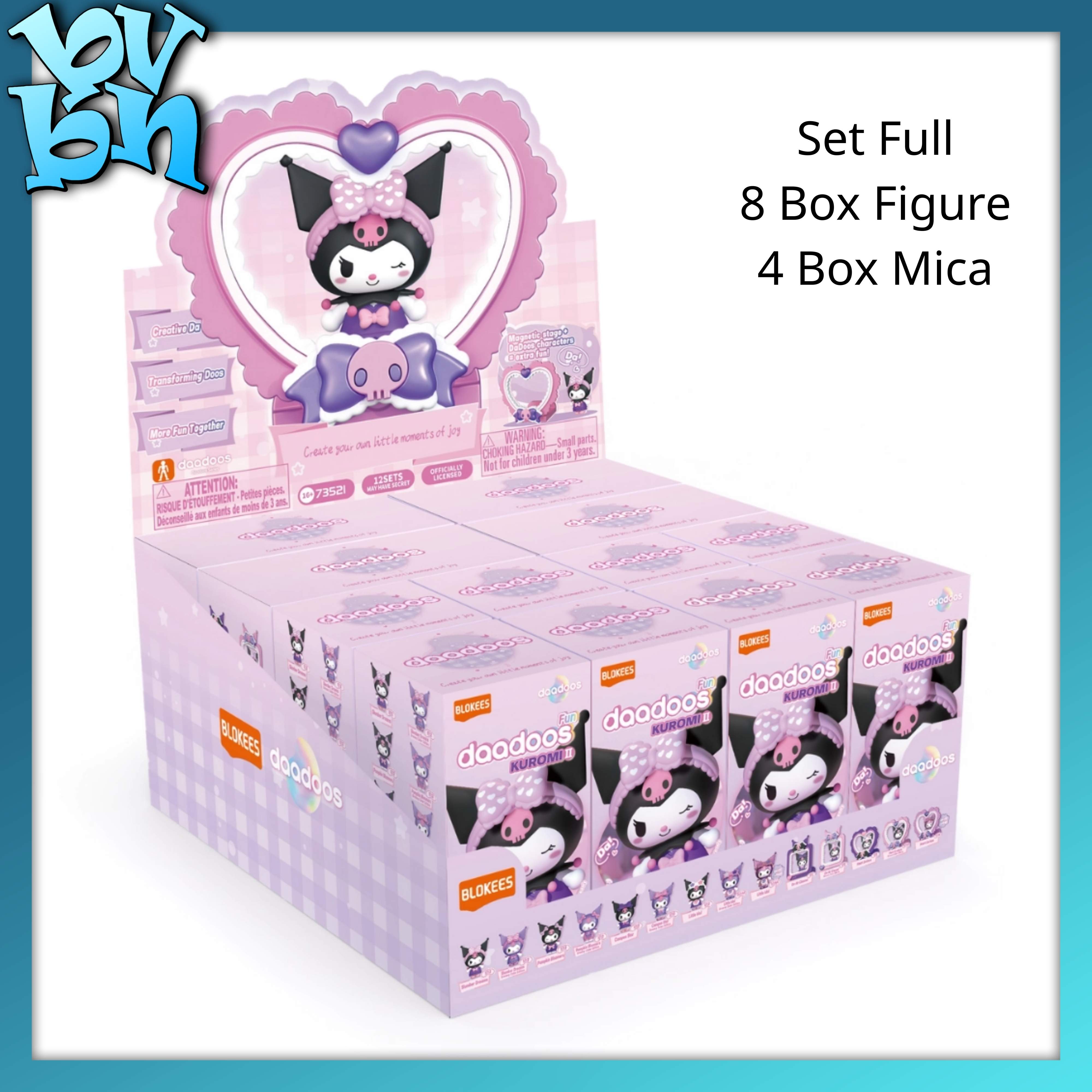 Sanrio Daadoos - Fun Colleciton - Magical Kuromi II - Blokees - EO03