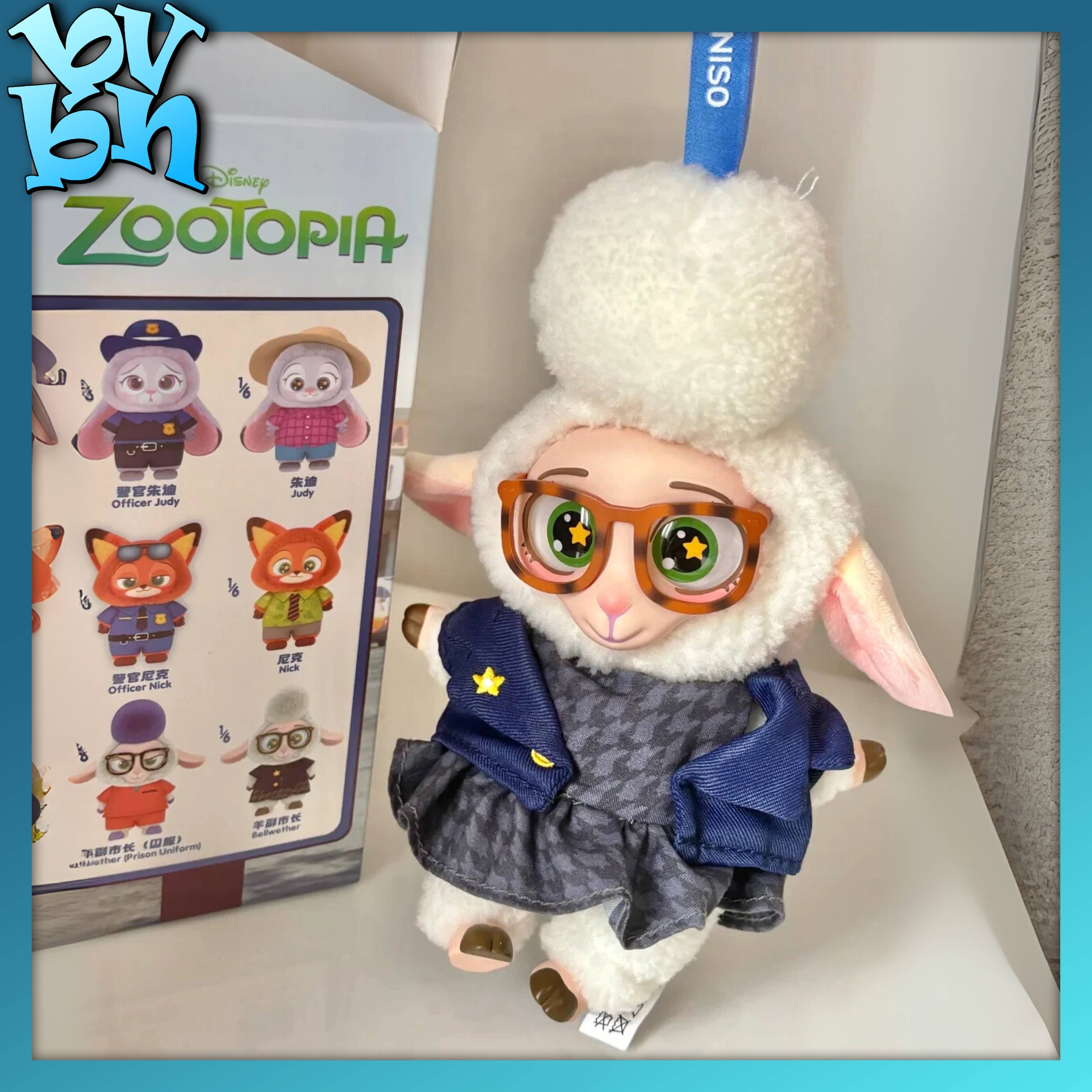 Zootopia Series Blind Box Plush Doll MINISO
