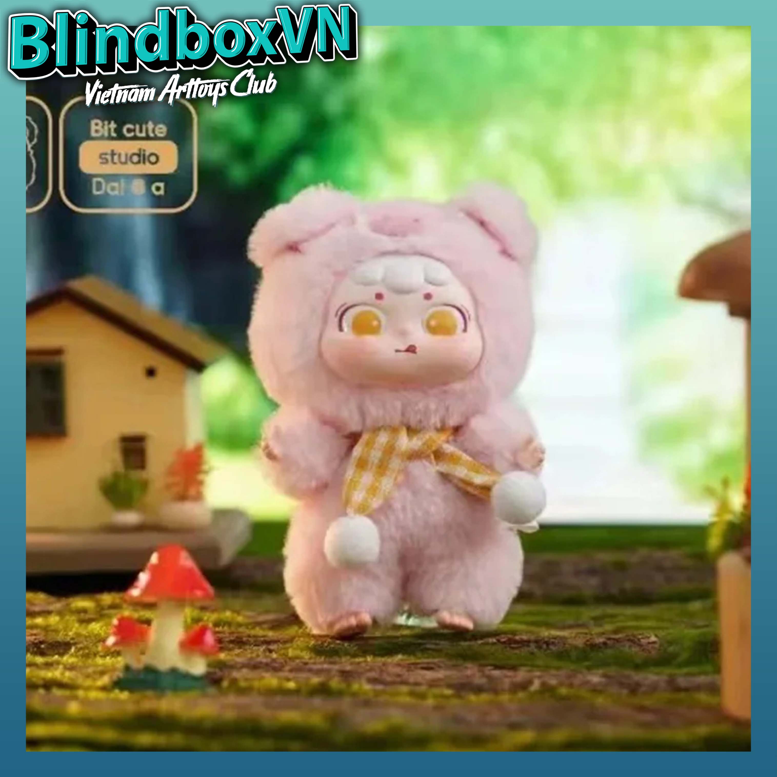 Dai's Animal Crazy Daily Plush Vinyl Doll Blind Box