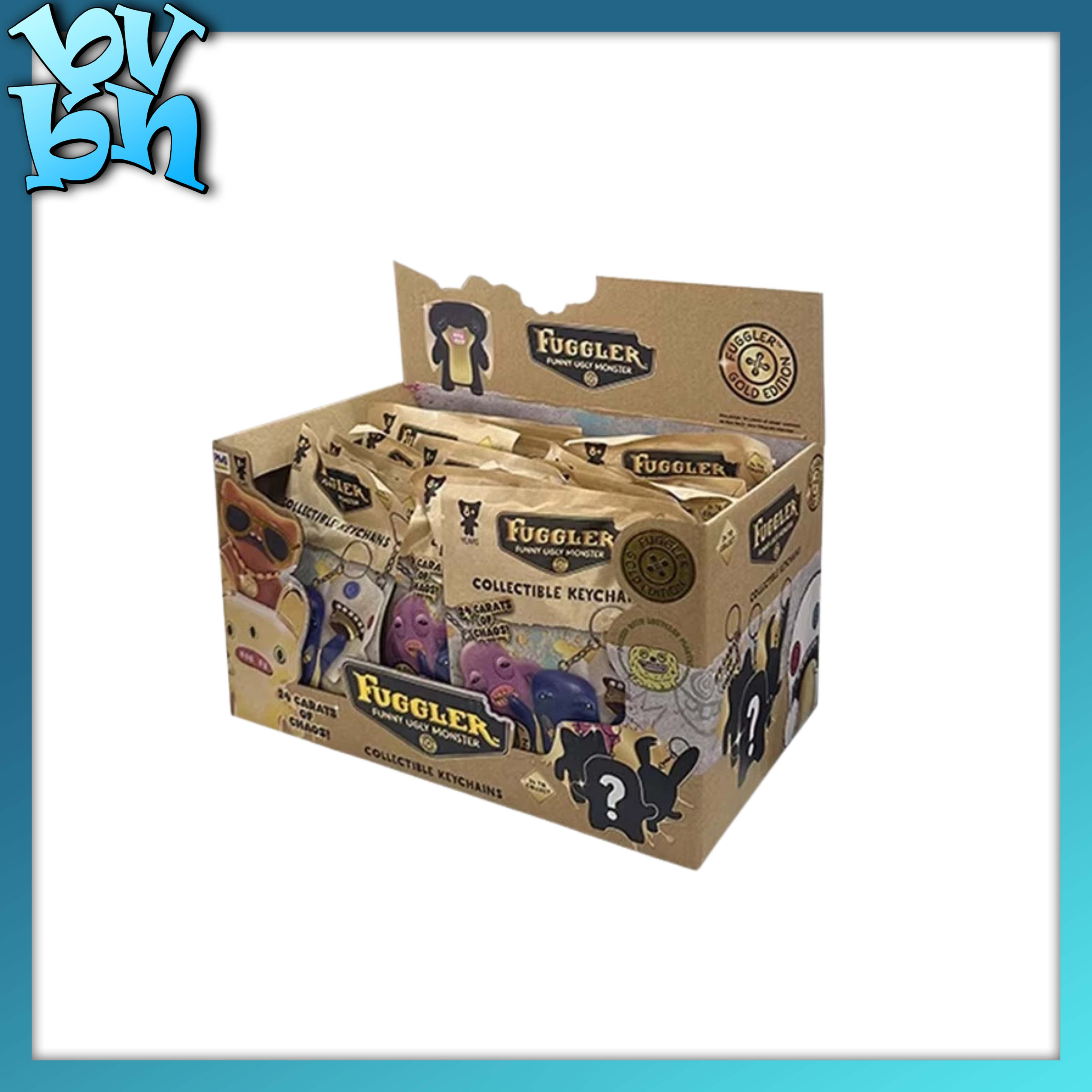 Fuggler Keychain Series 3 Blind Bag Series Gold Edition