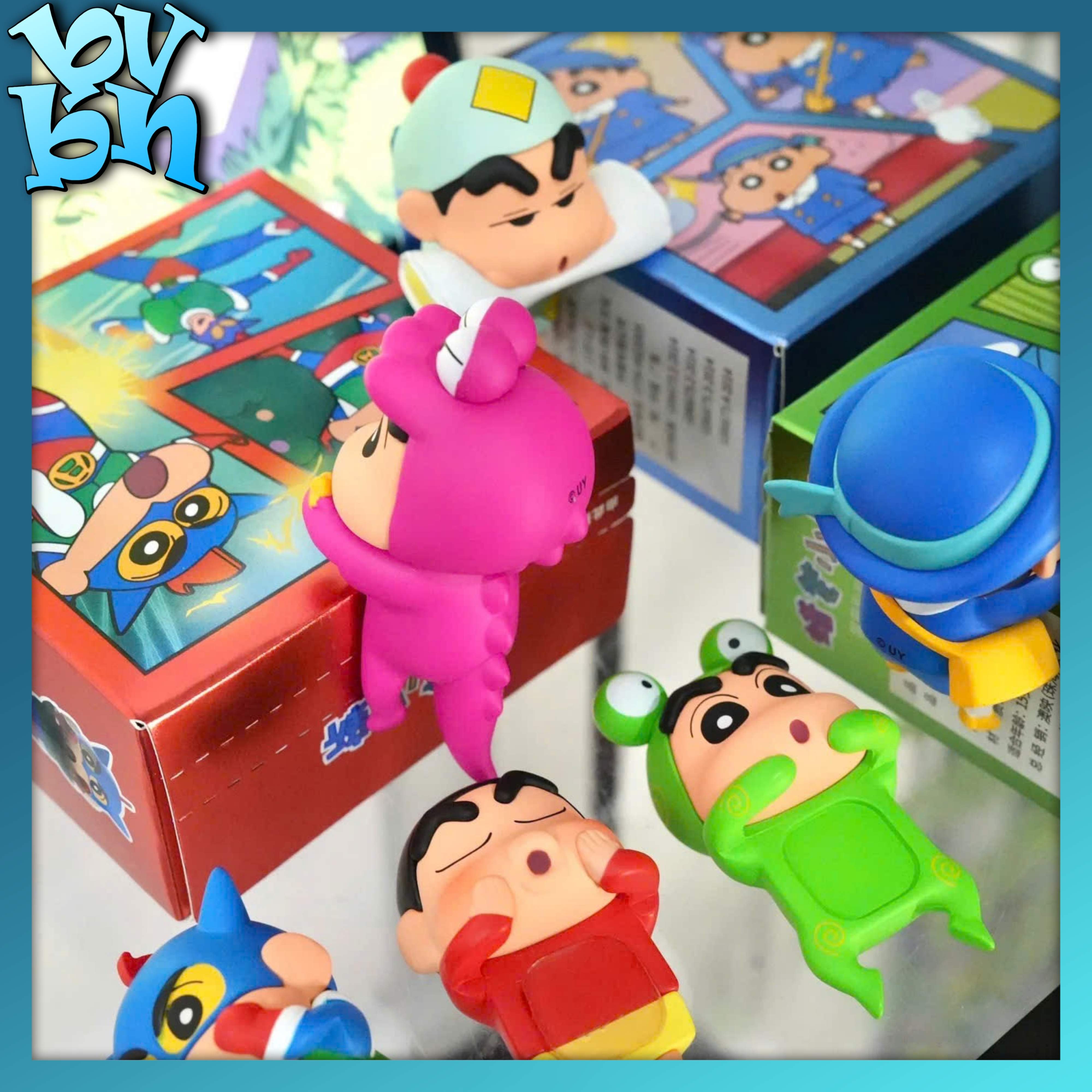 Crayon Shin-chan Screen Papa Mini Figure Blindbox Series