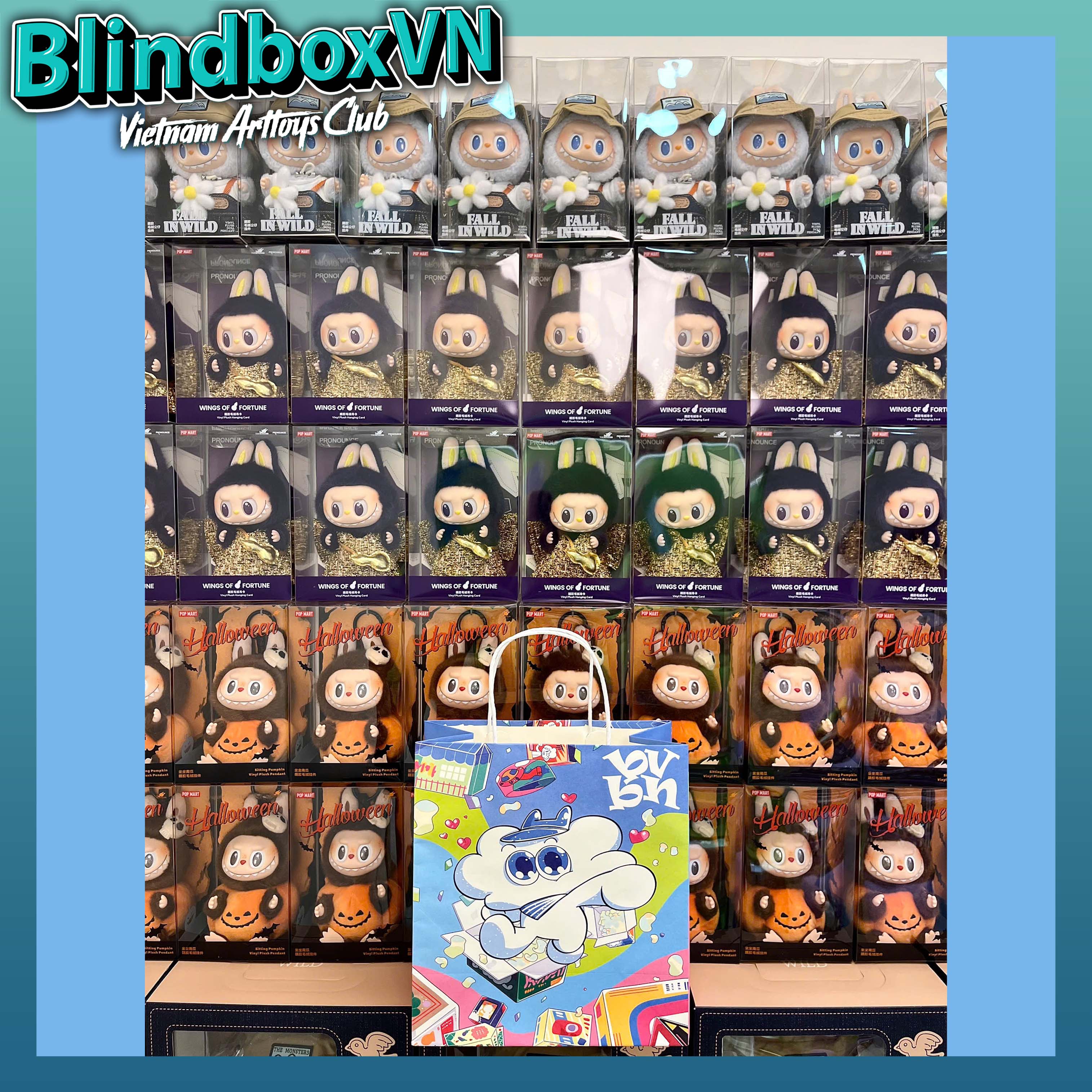 The Monsters Labubu Zimomo Angel in Clouds