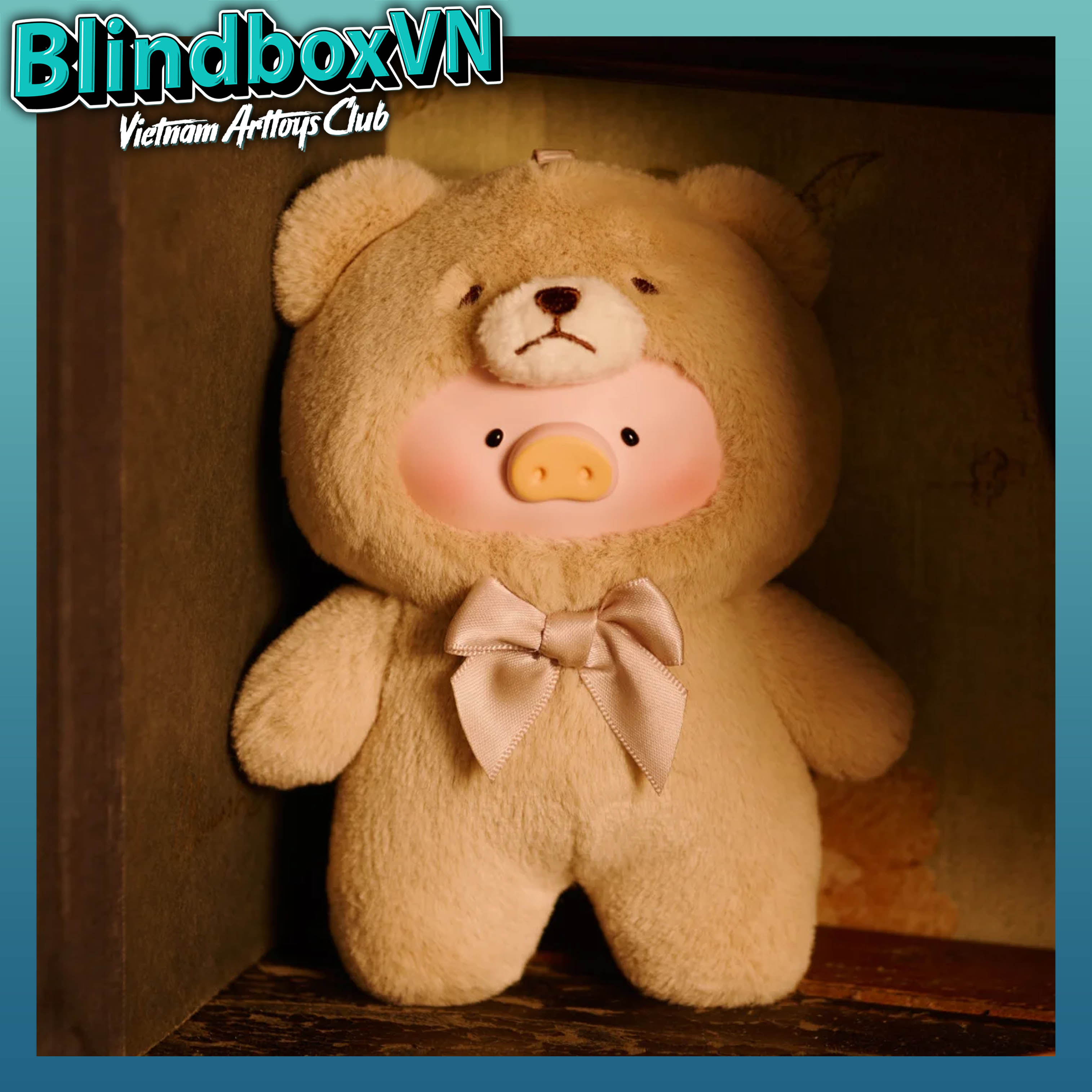 Blindbox Teddy LuLu Pig Series by TOYZEROPLUS