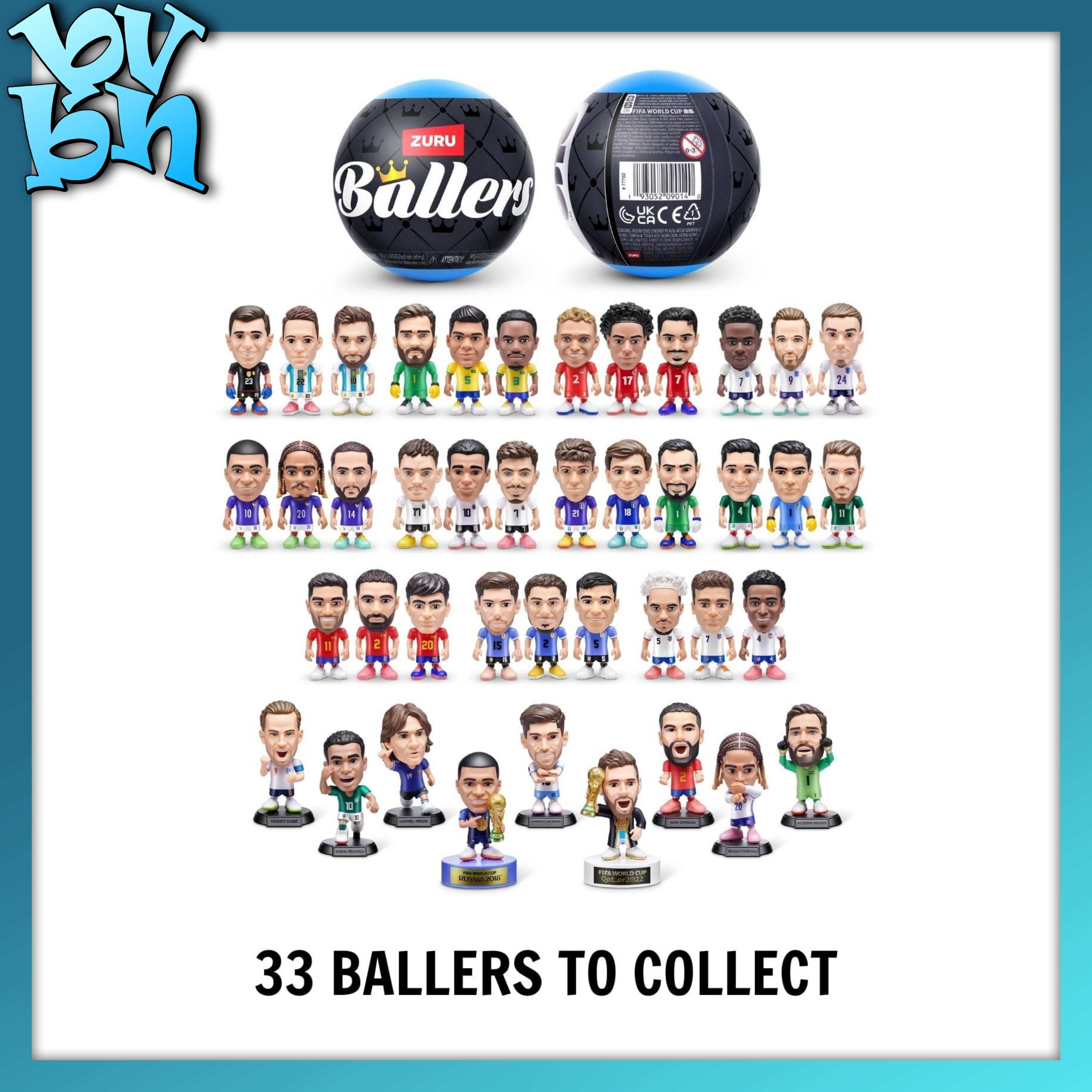 ZURU TOYS FIFA Ballers Global