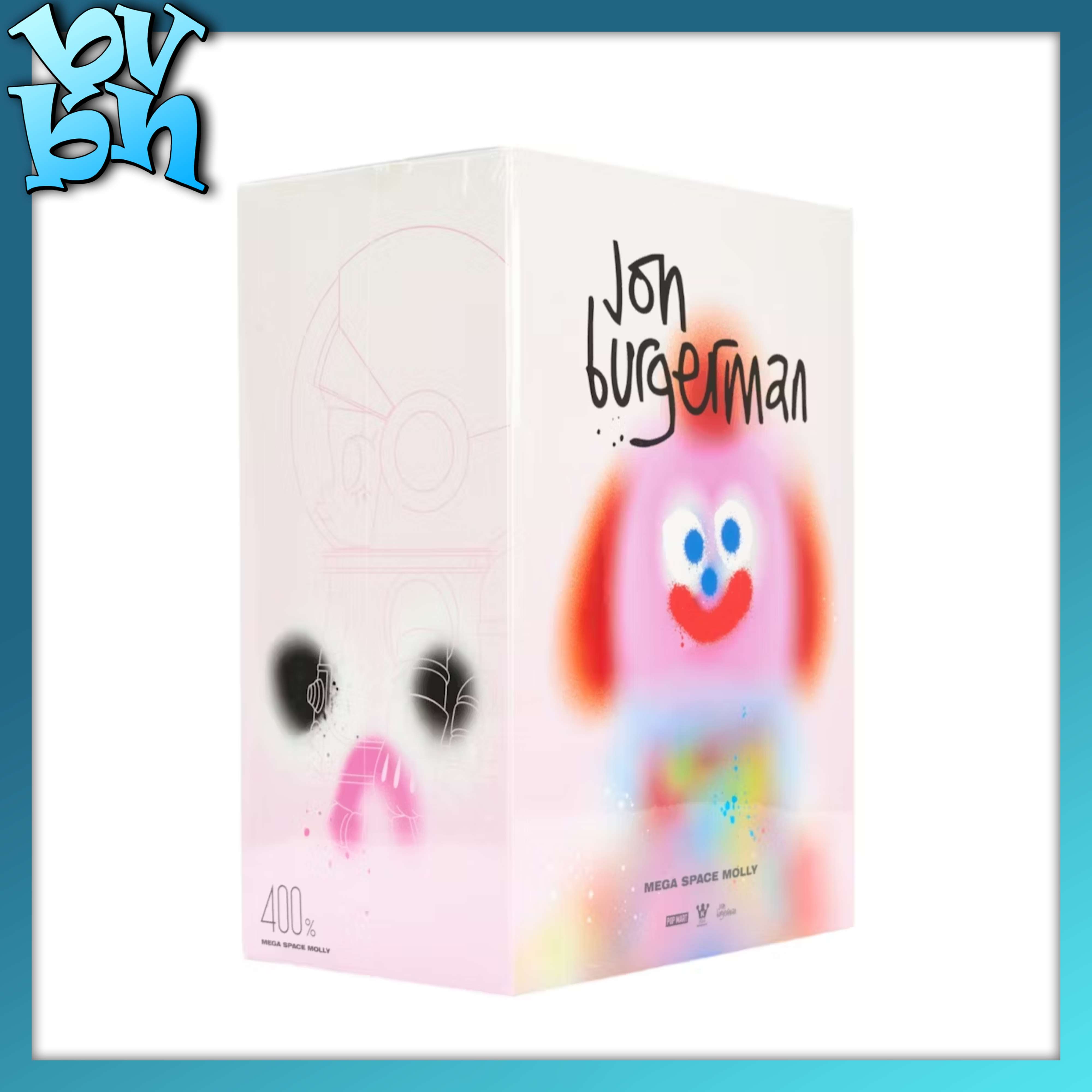 Molly Space 400% Jon Burgerman