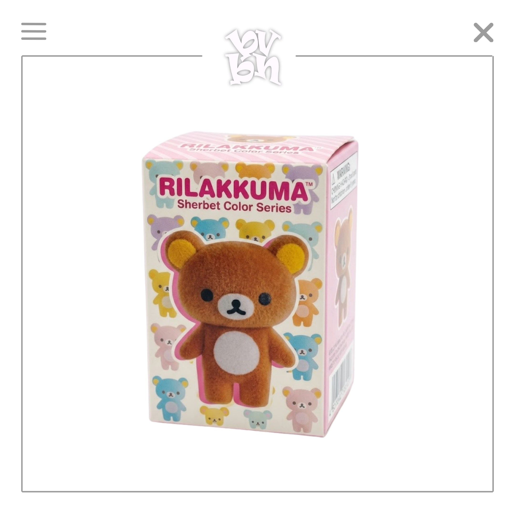 Rilakkuma Sherbet Color Series Blindbox X11
