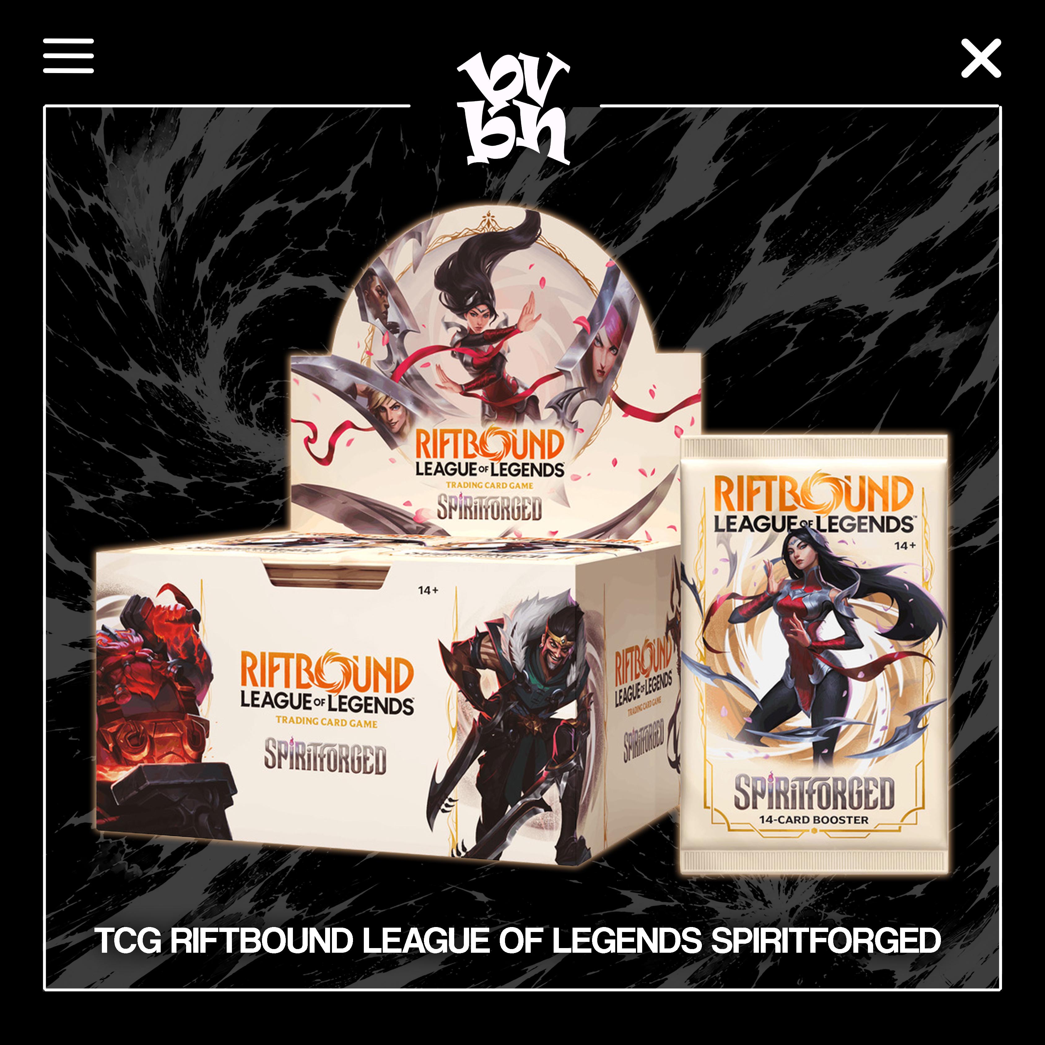 Riftbound: League of Legends Trading Card Game SpiritForged Booster Pack - English
