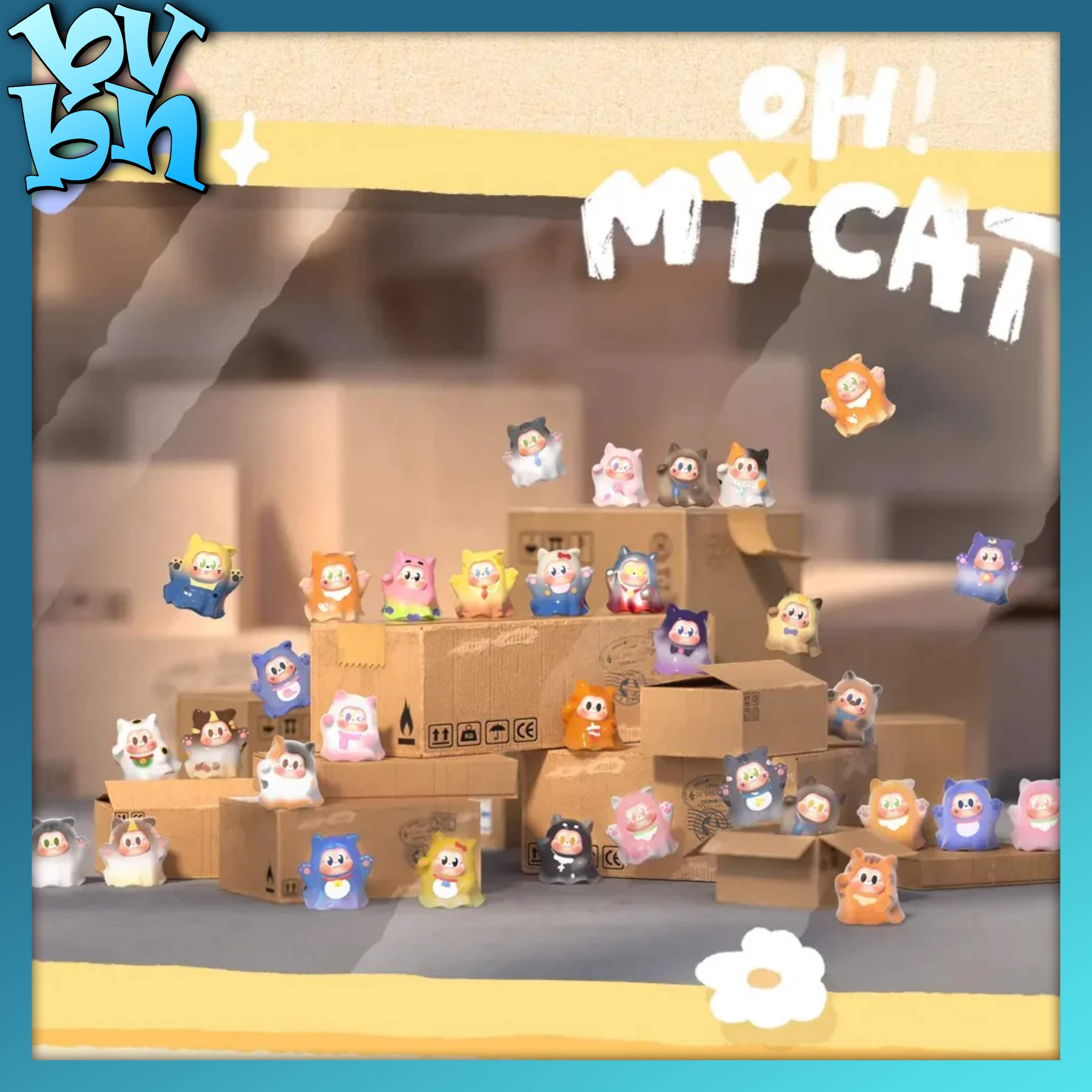 The Sllo Blind Bag Oh My Cat Series