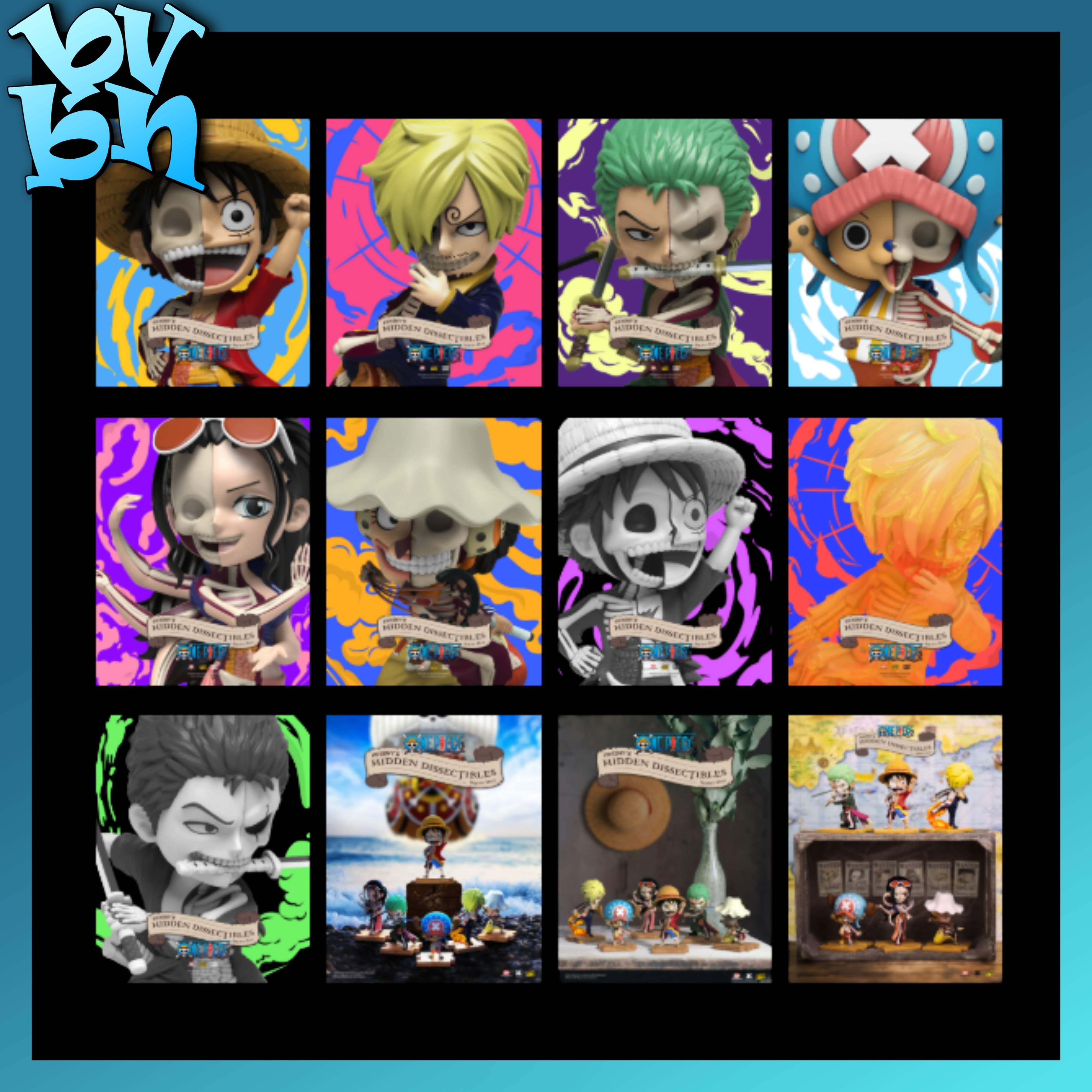 Mighty Jaxx Freeny's Hidden Dissectibles: One Piece Blindbox Series - Series One