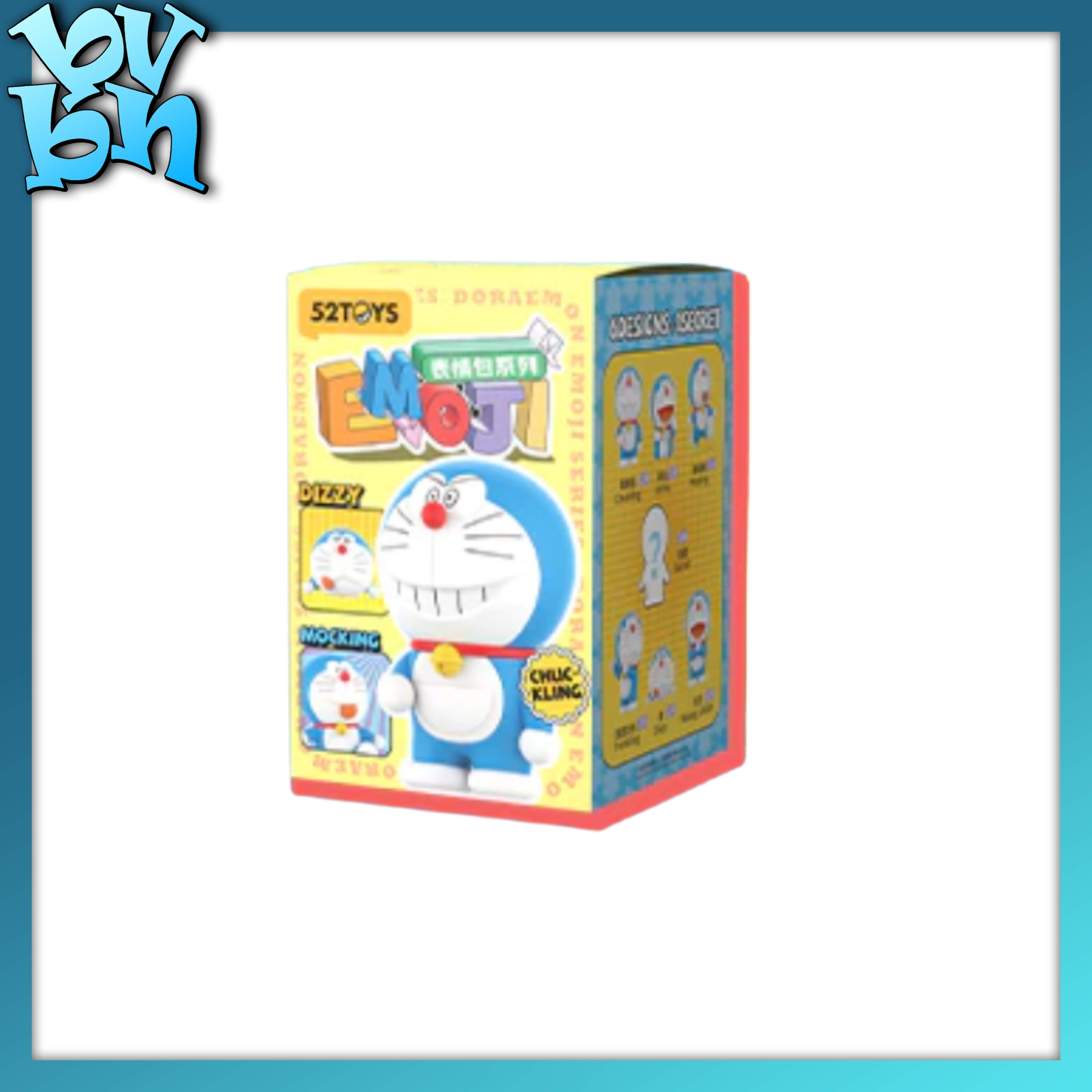 Doraemon Emoji Series Blindbox 52TOYS