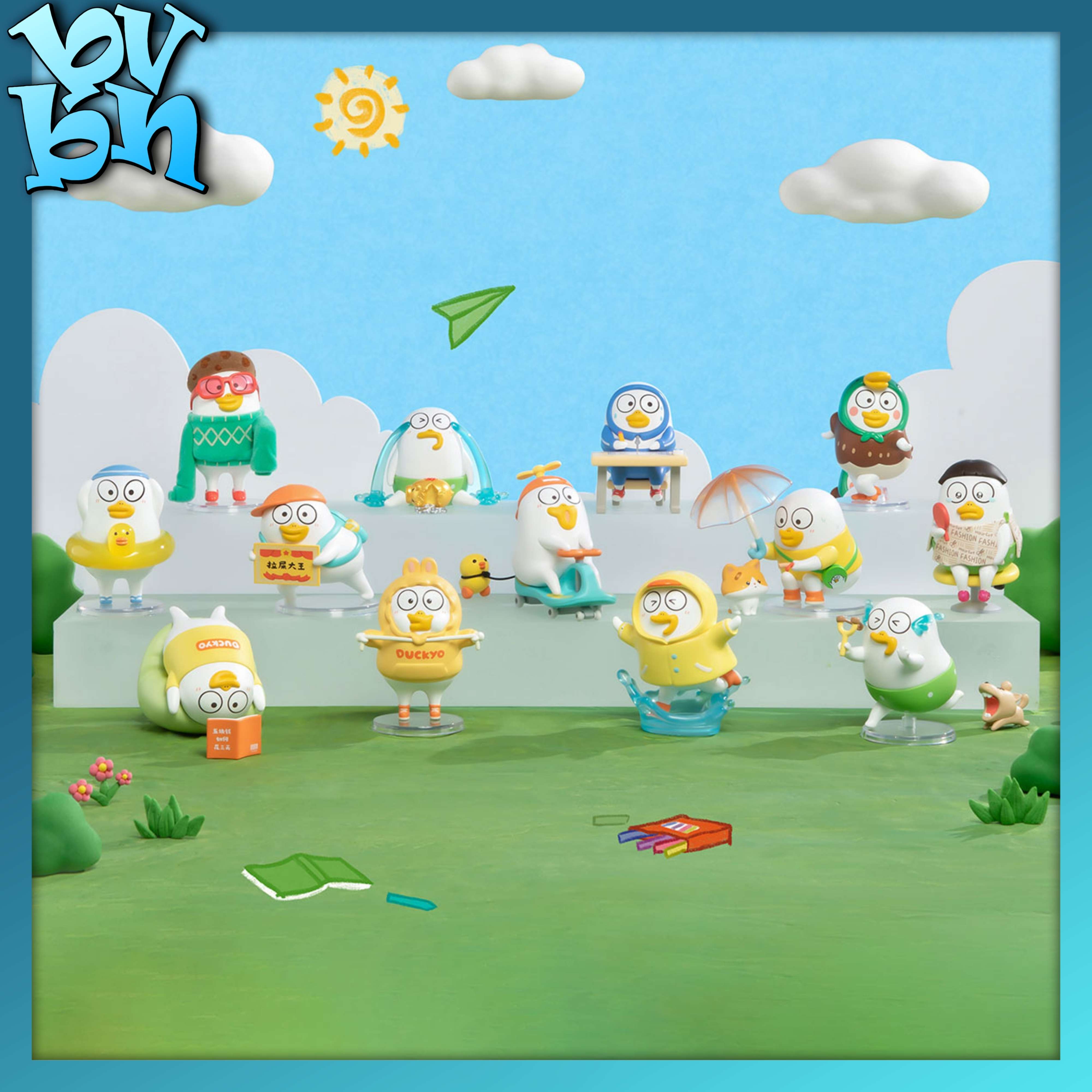 Duckyo Never Grows Up Series Figures