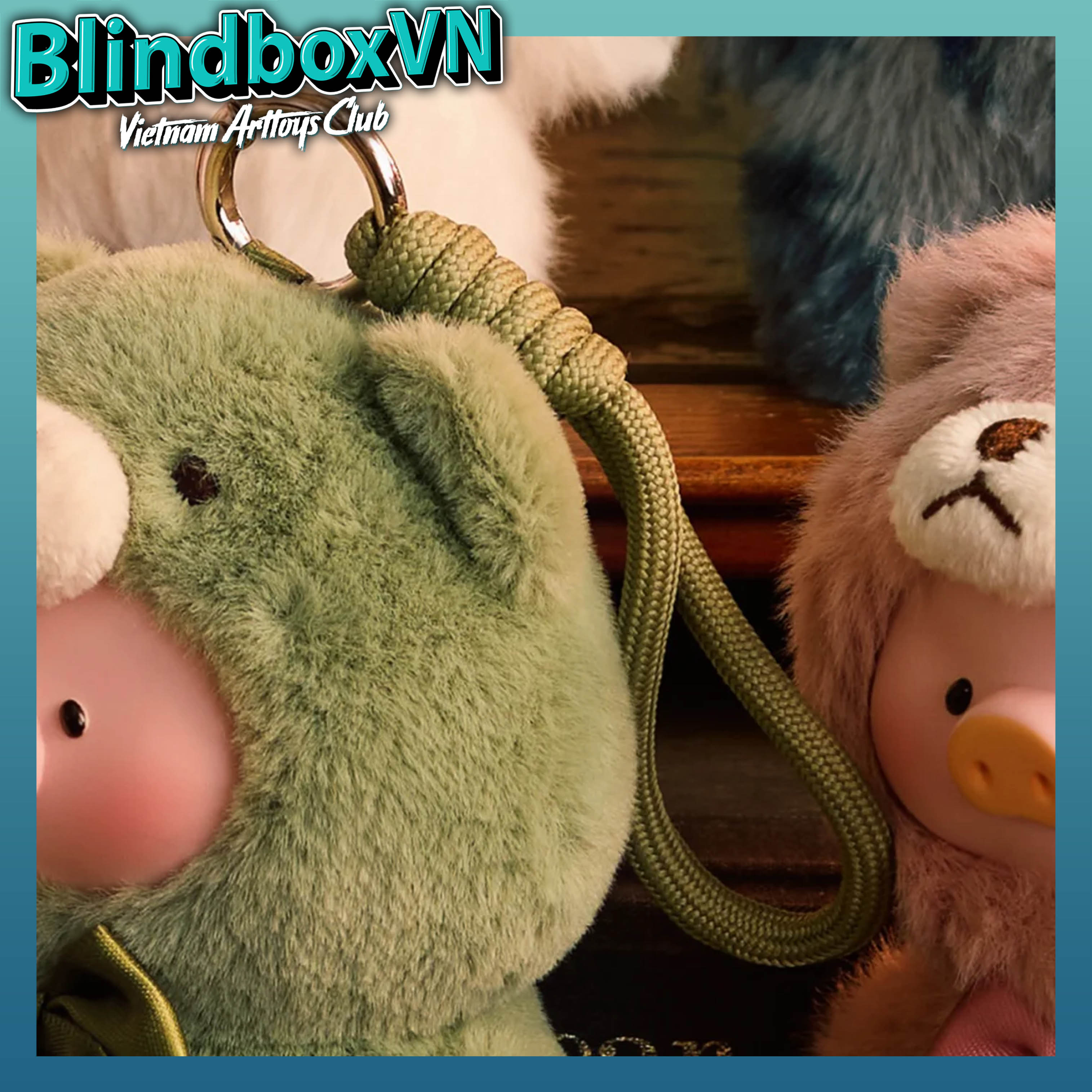 Blindbox Teddy LuLu Pig Series by TOYZEROPLUS