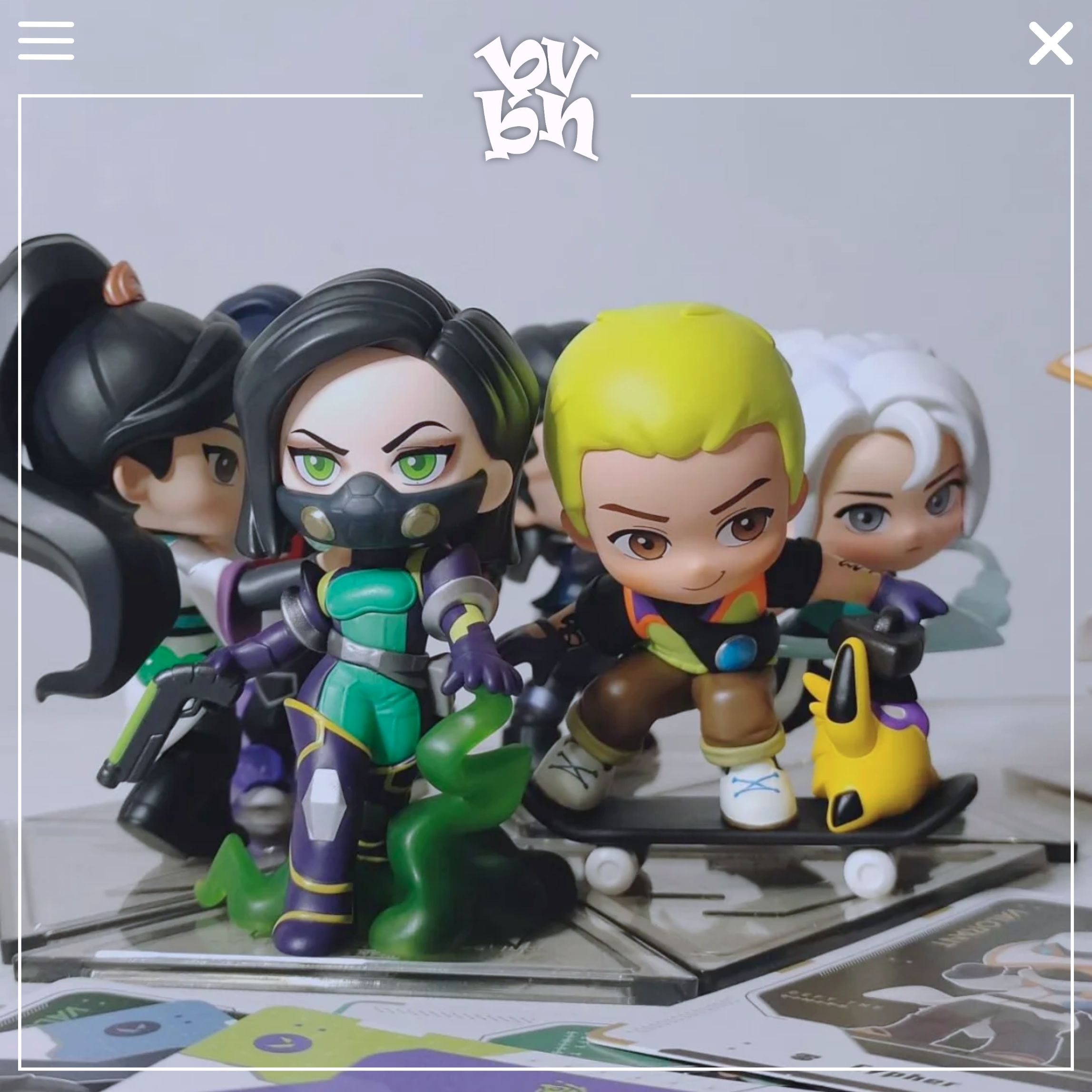 Valorant Classic Agents Series Figures Blindbox