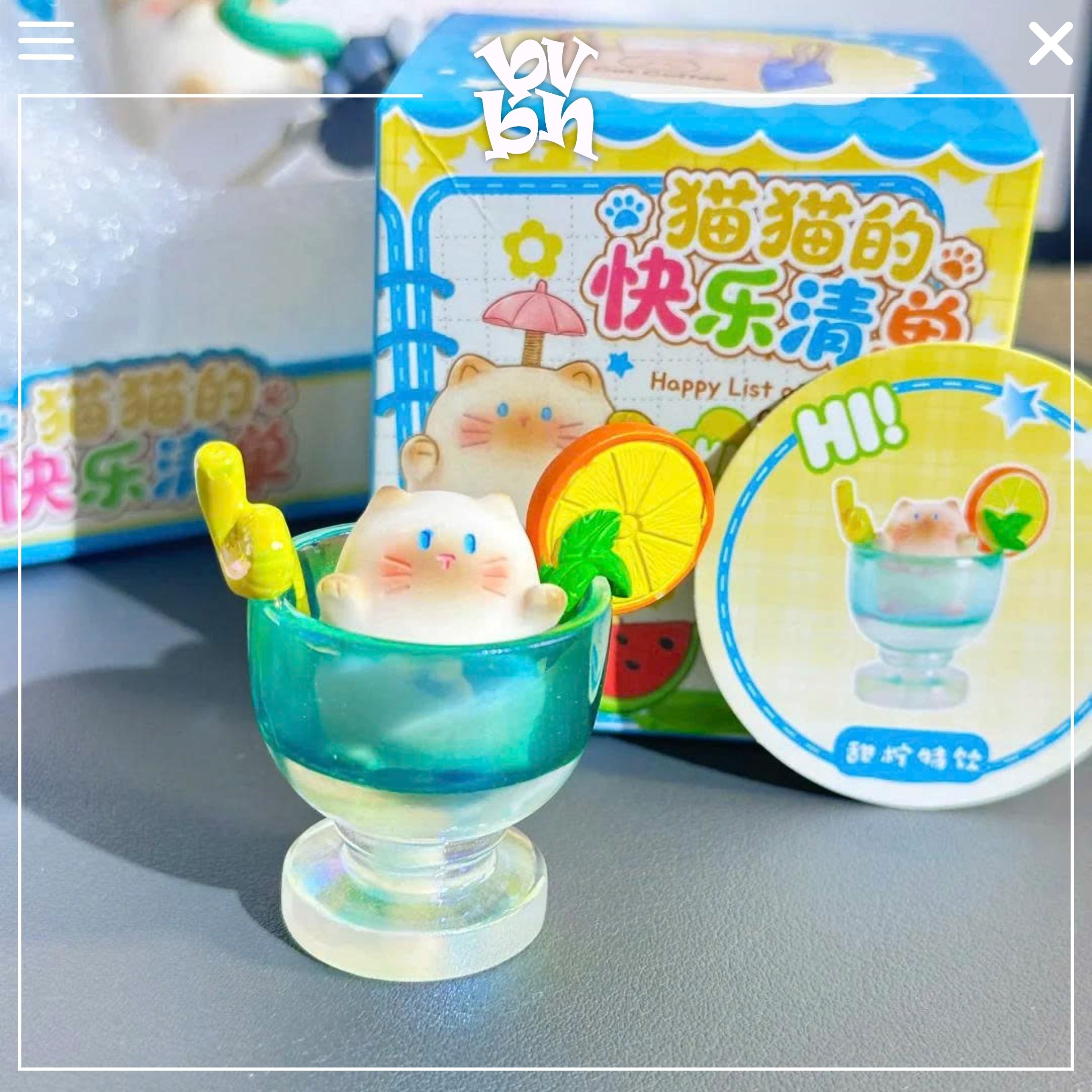 Cat PaI Happiness Checklist Blindbox Series
