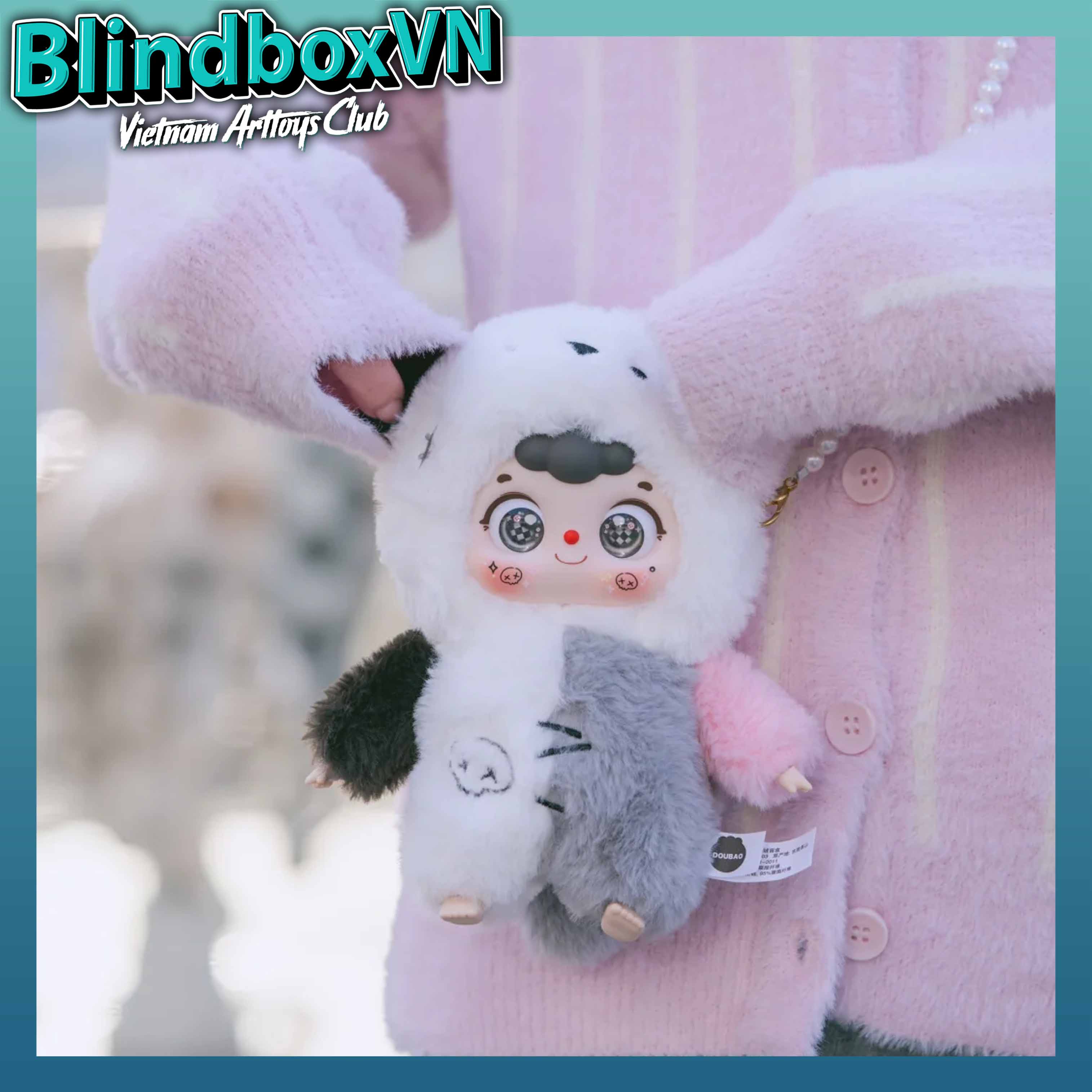 Blindbox Doubao Y2K Millennial Party Plush Pendant Series