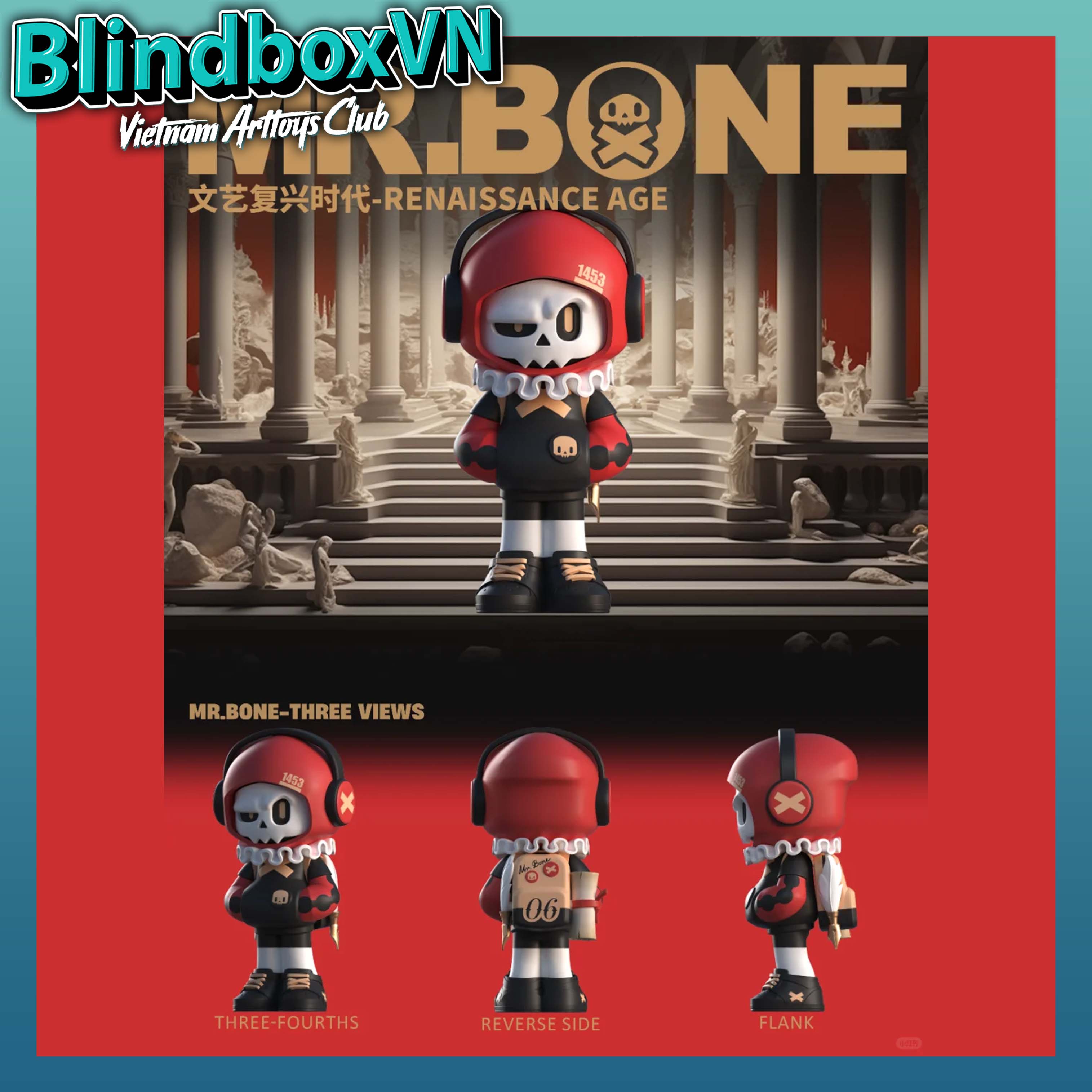 Mr.Bone A Journey Through Time Series 2.0 Blind Box