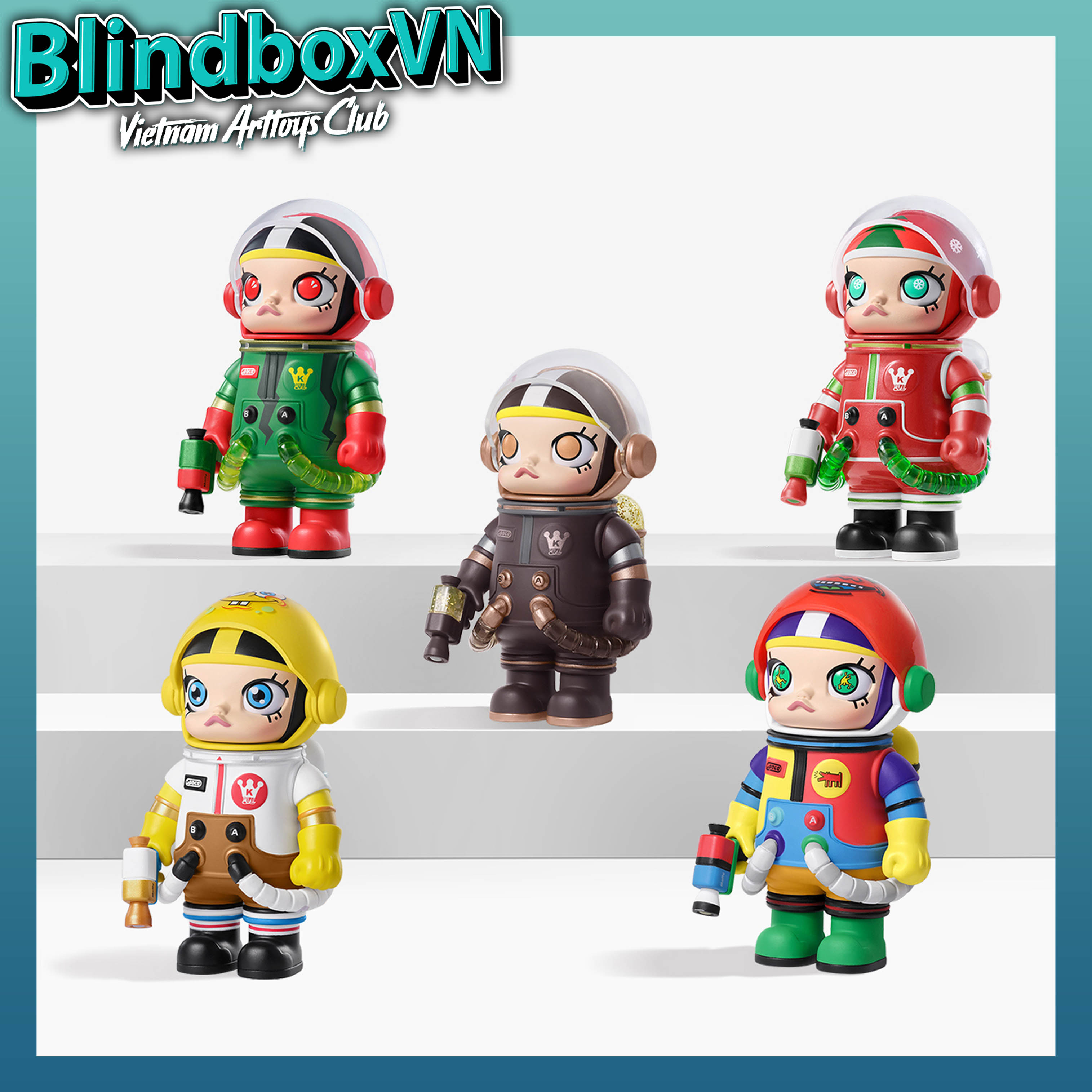 MEGA SPACE MOLLY 100% BLIND BOX SERIES 1