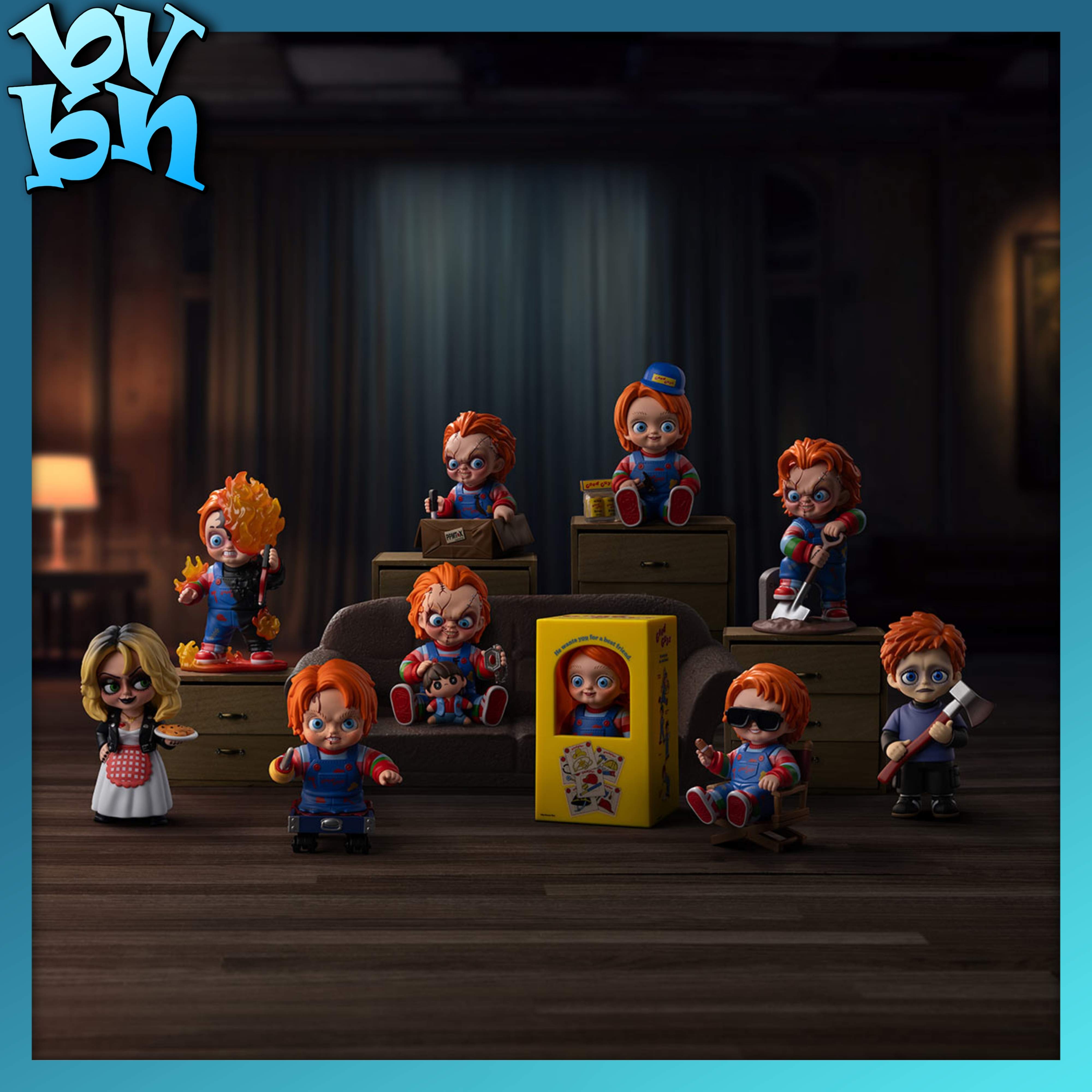 Chucky Franchise Series Figures Blindbox Series