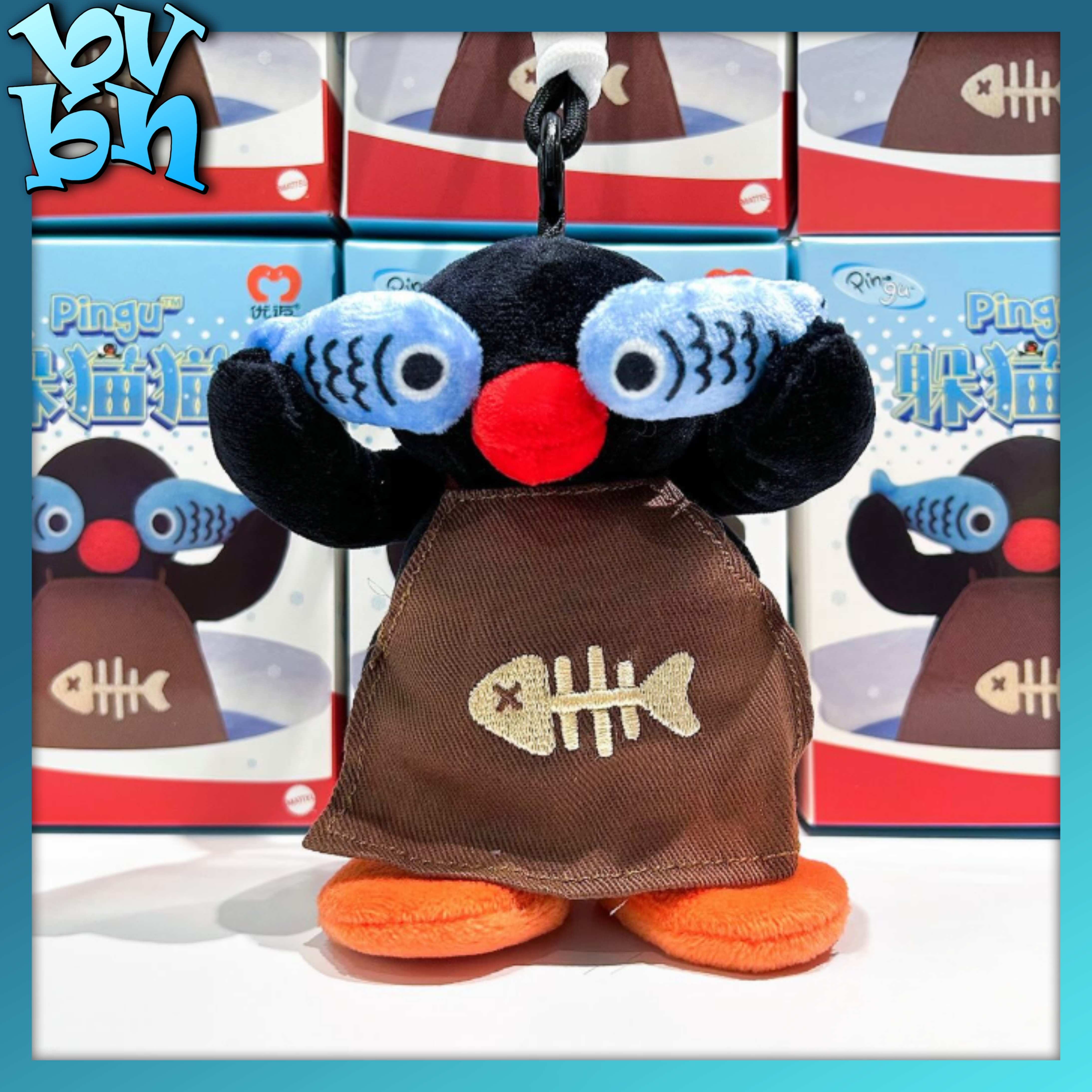 Pingu Hide And Seek Plush Pendant Blindbox Series