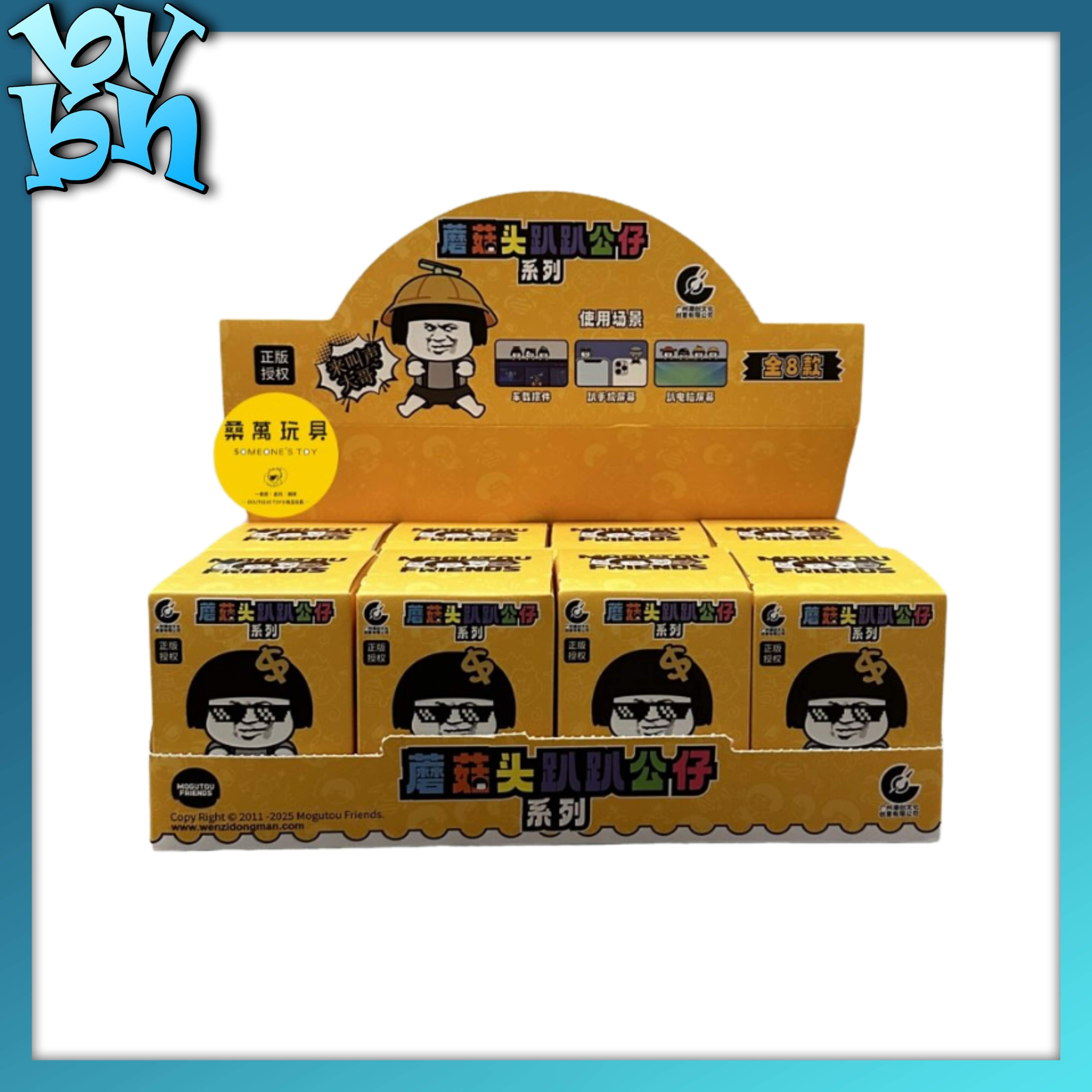 Mushroom Head-Papa Doll Series Blind Box Hippers