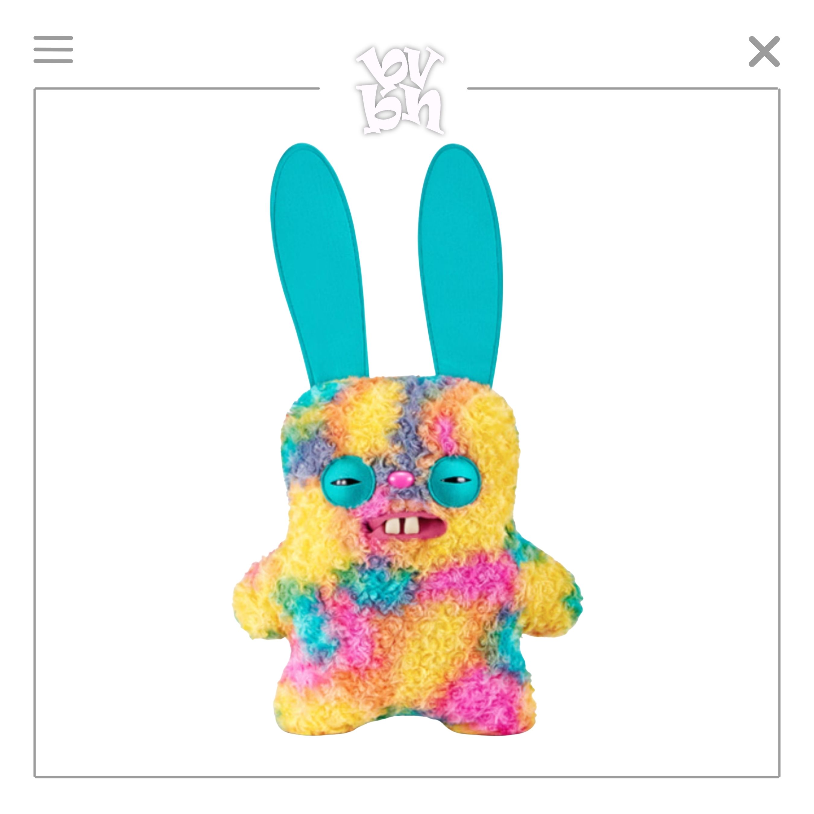 Fuggler Bigg Fugg Plush Rabbid Rabbit 17" Zuru Toys
