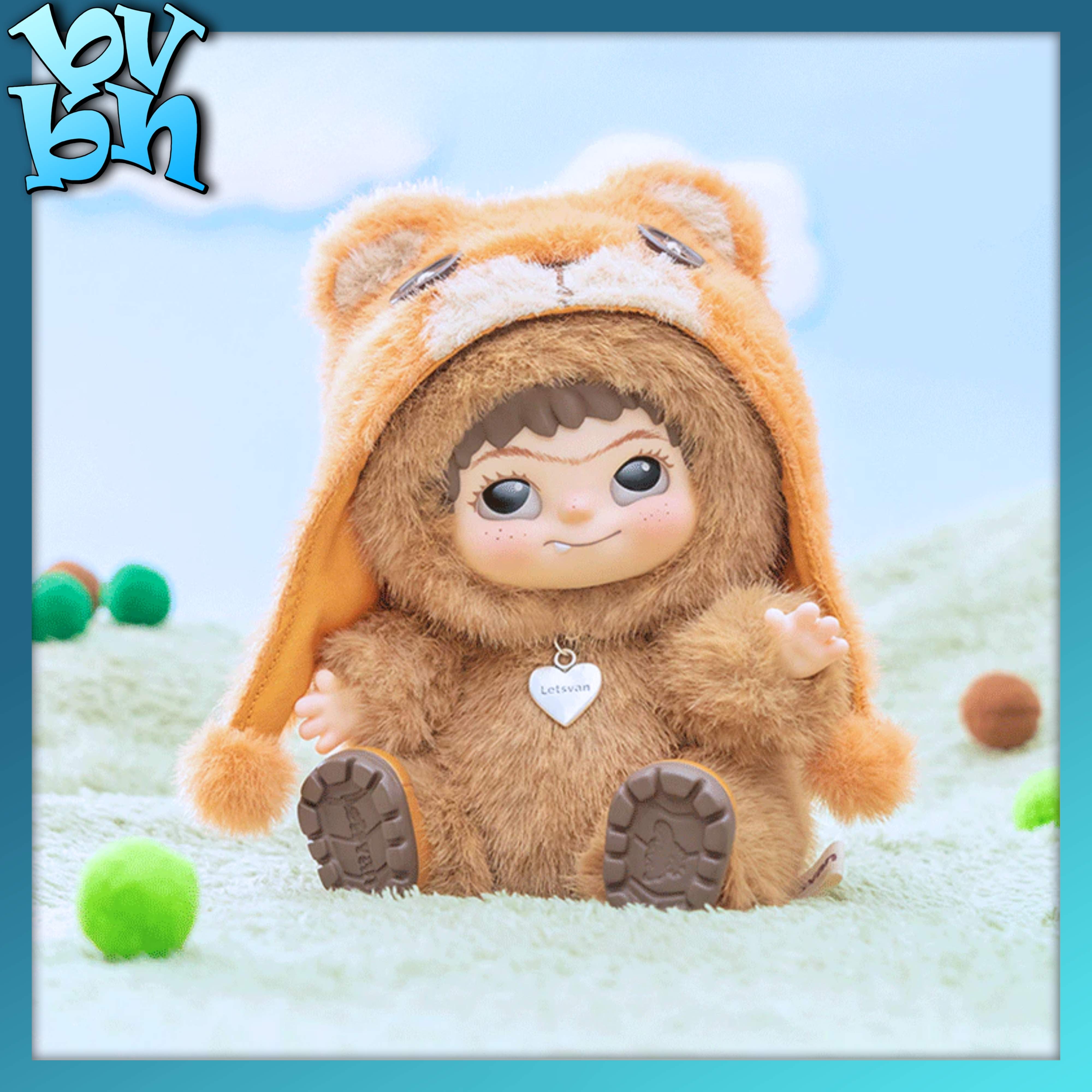 LETSVAN Wakuku Fuzzy Trendy Fun Party Series Blindbox