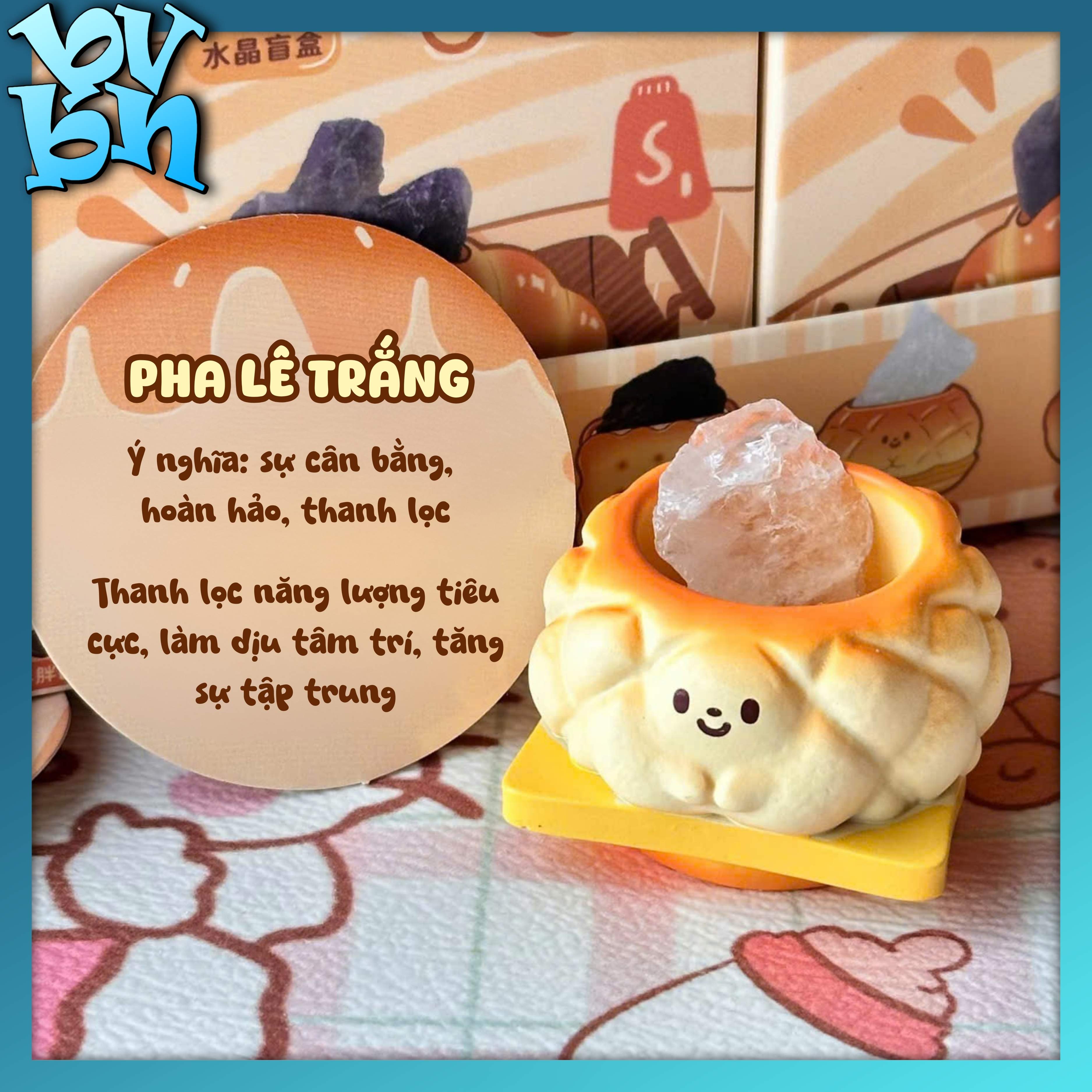The Bread Crystal Series Blind Box PAI Đá Năng Lượng