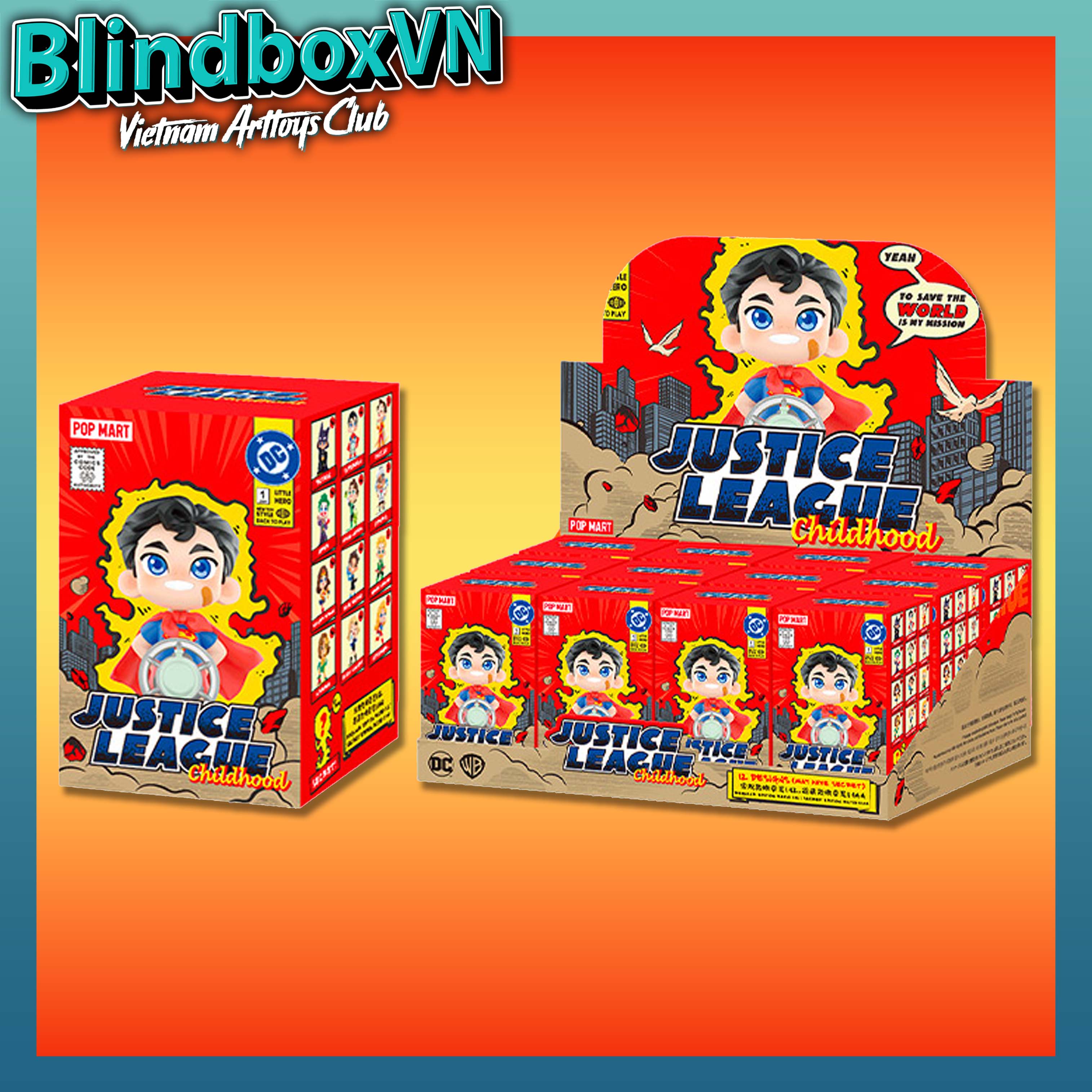 Blindbox DC Justice League Childhood Series
