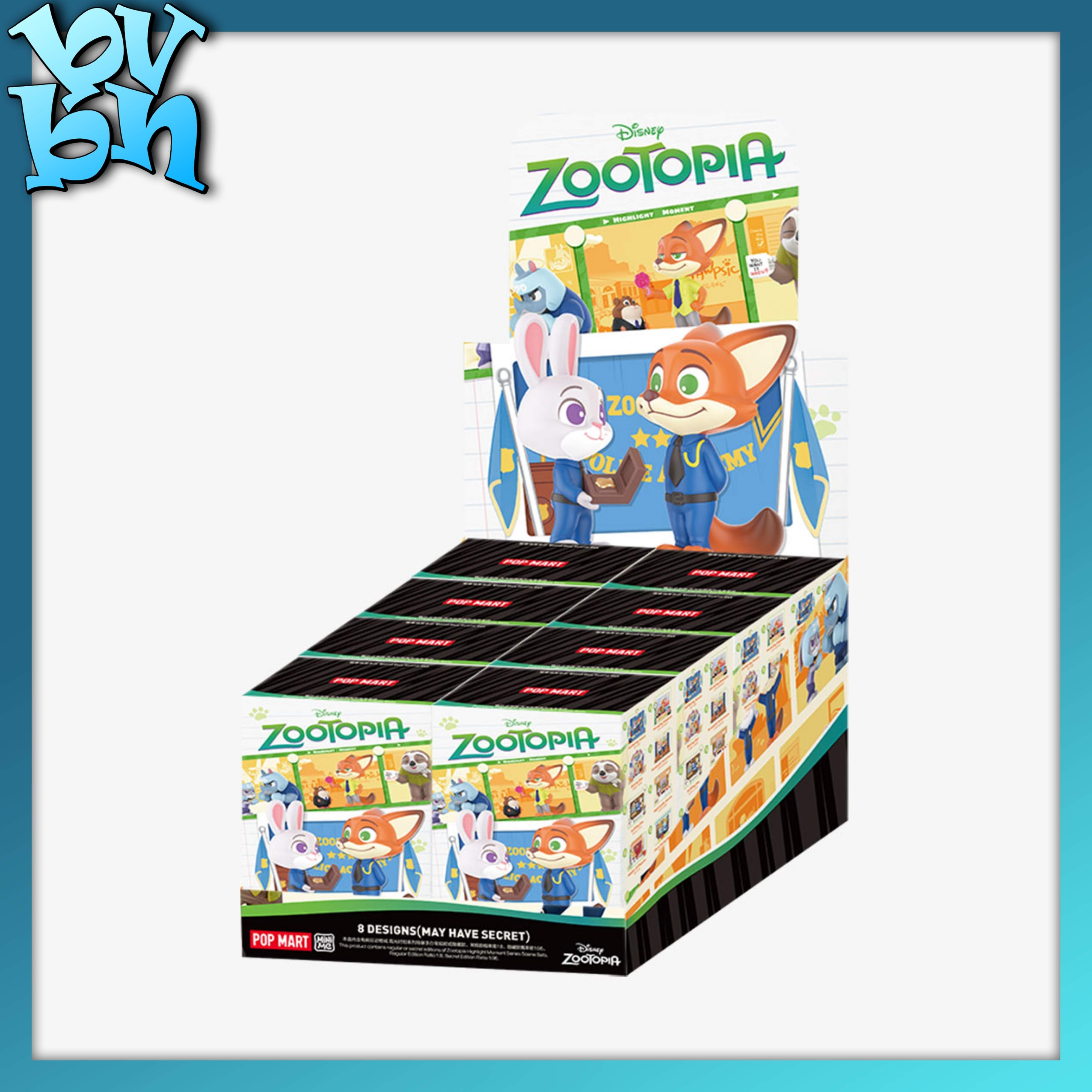 Zootopia Highlight Moment Series Scene POP MART