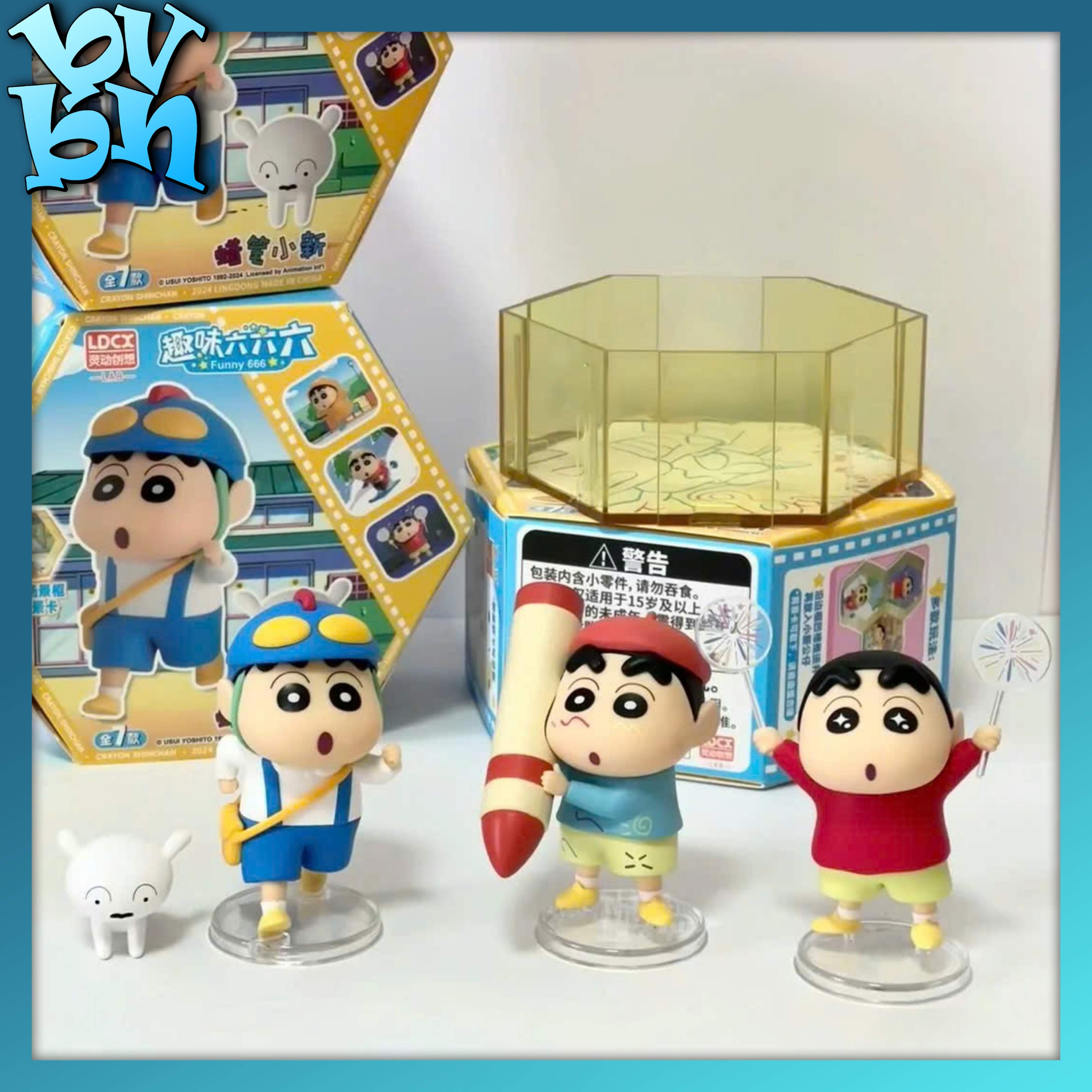 Crayon Shin-chan Funny 666 Series Blindbox
