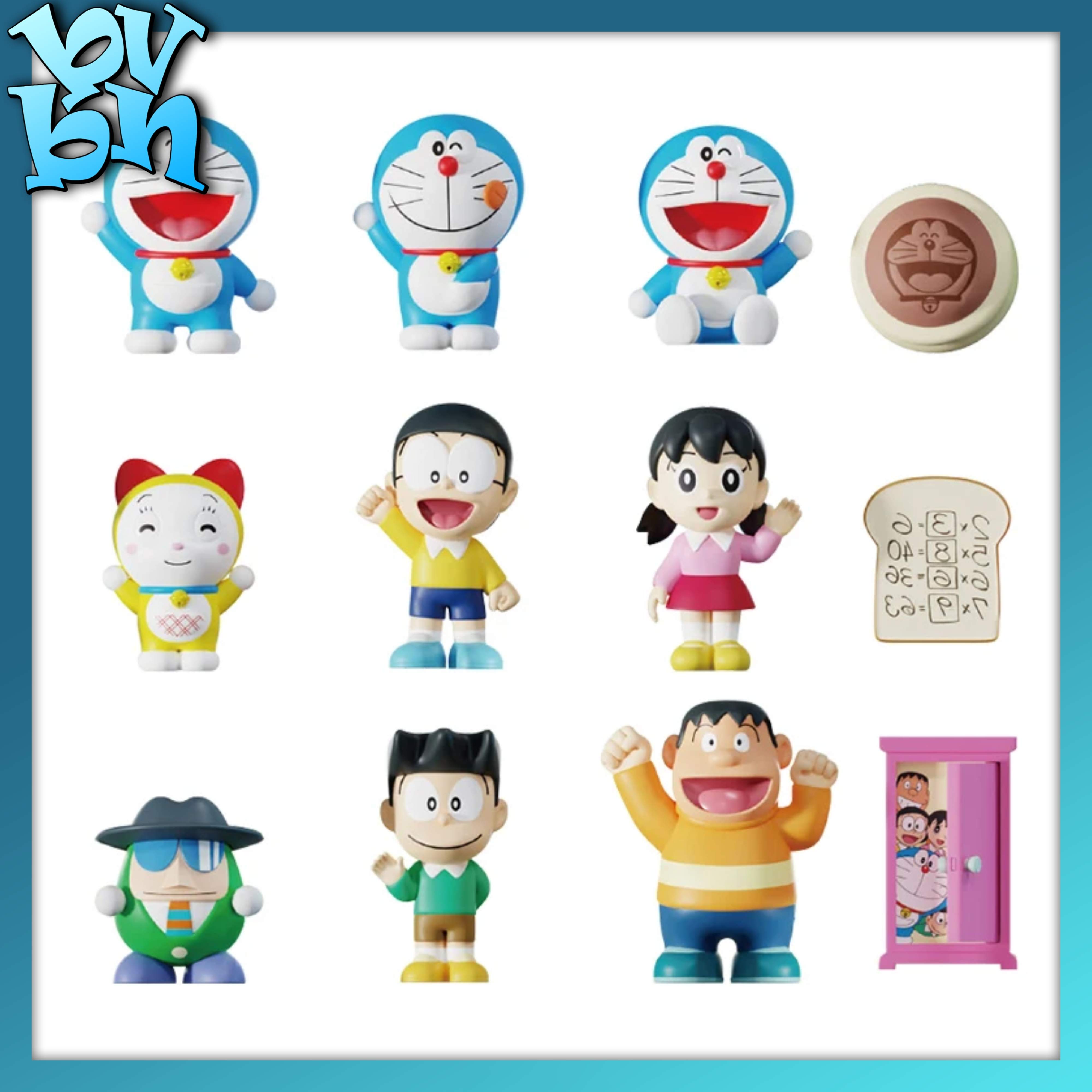 Jandoon Original Doraemon Blind Box Doll Rice Grain