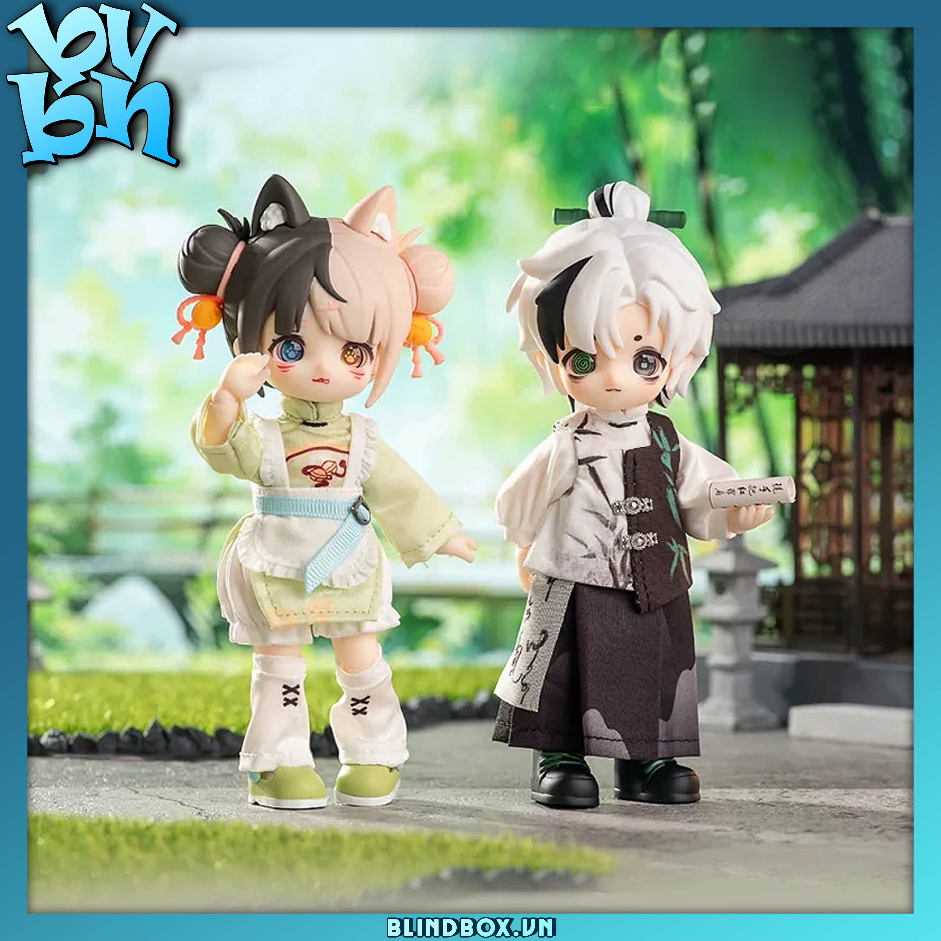 Blindbox Nagi Cub The Happy Excursion Series Action Figure