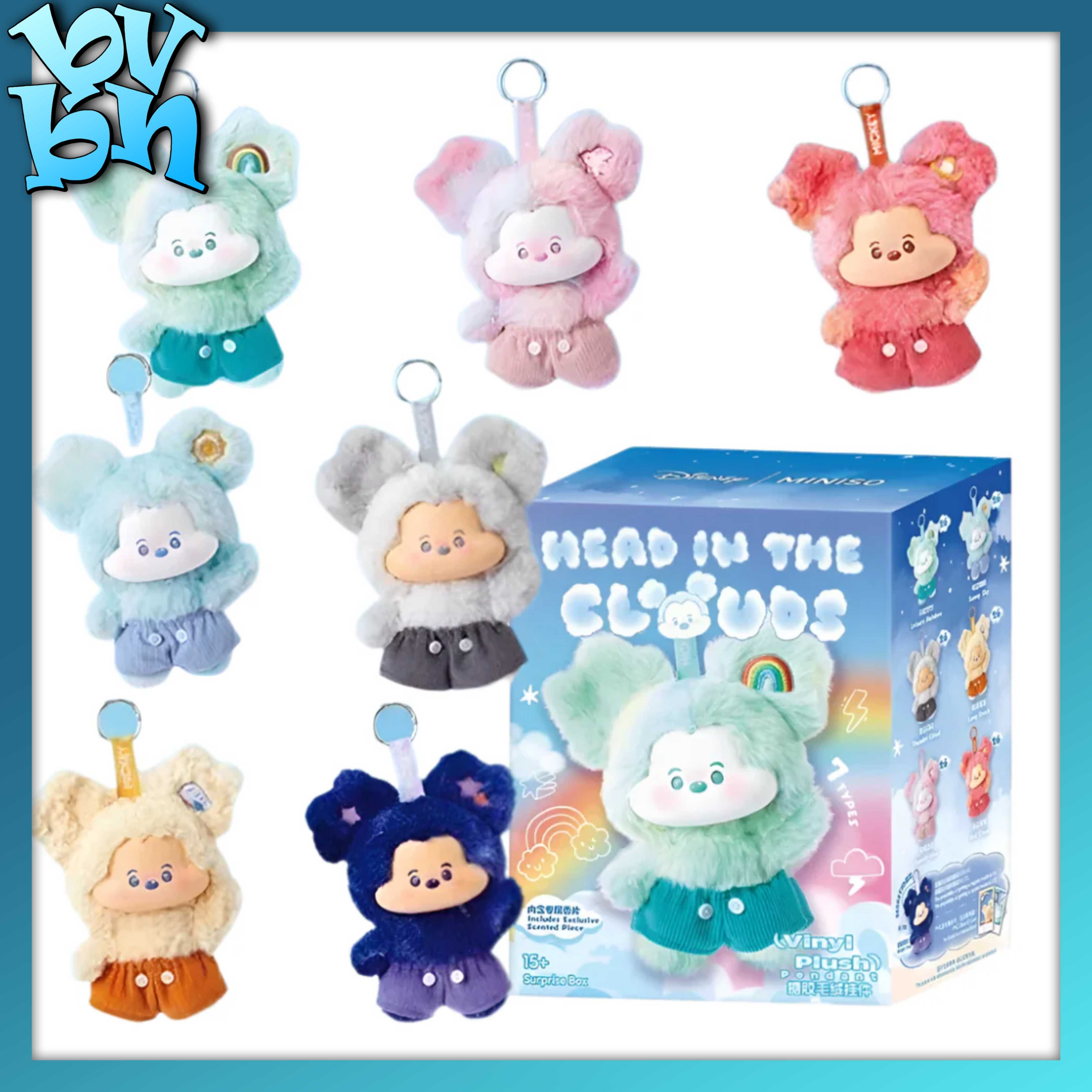 Mickey Head In The Clouds Vinyl Plush Series Blind Box