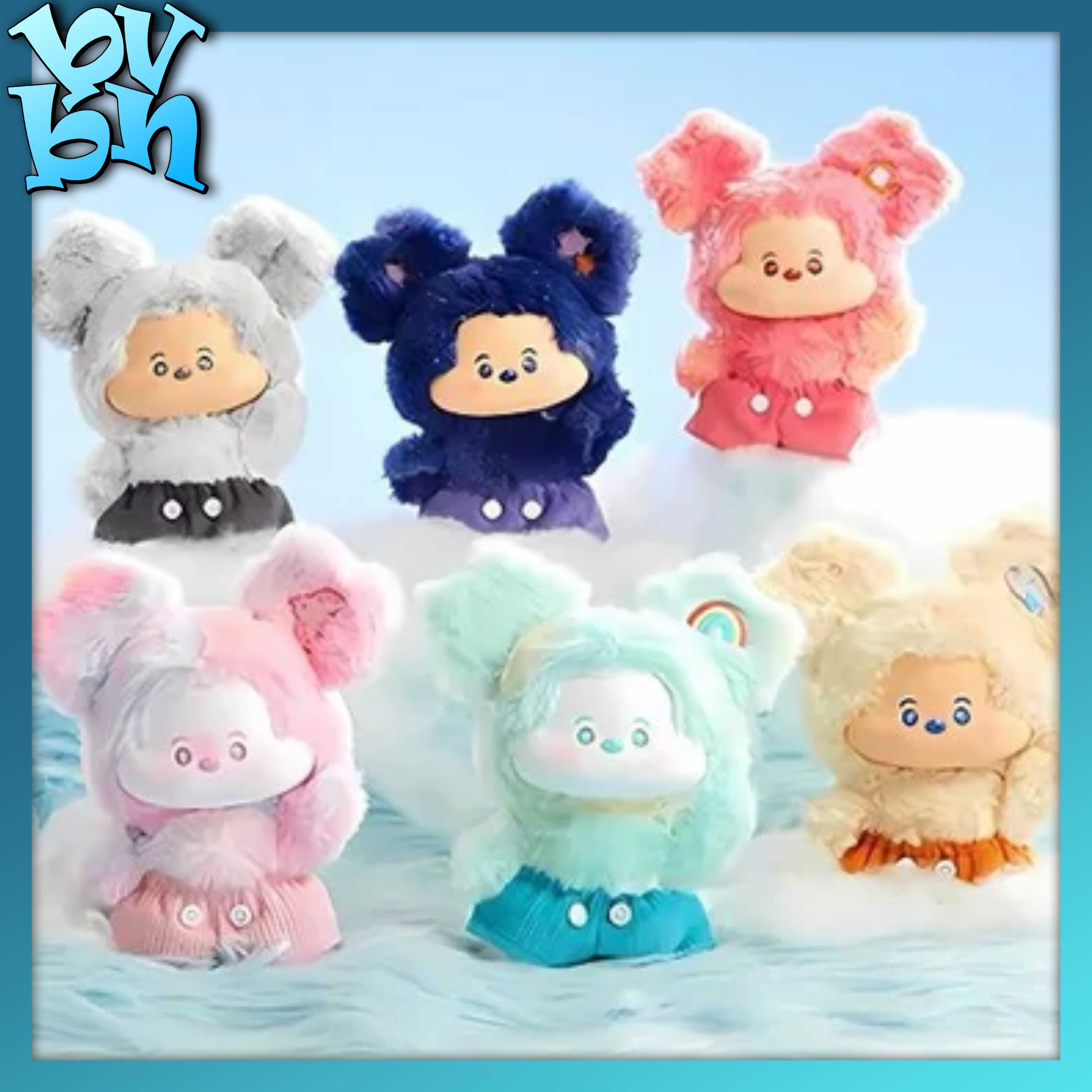 Mickey Head In The Clouds Vinyl Plush Series Blind Box